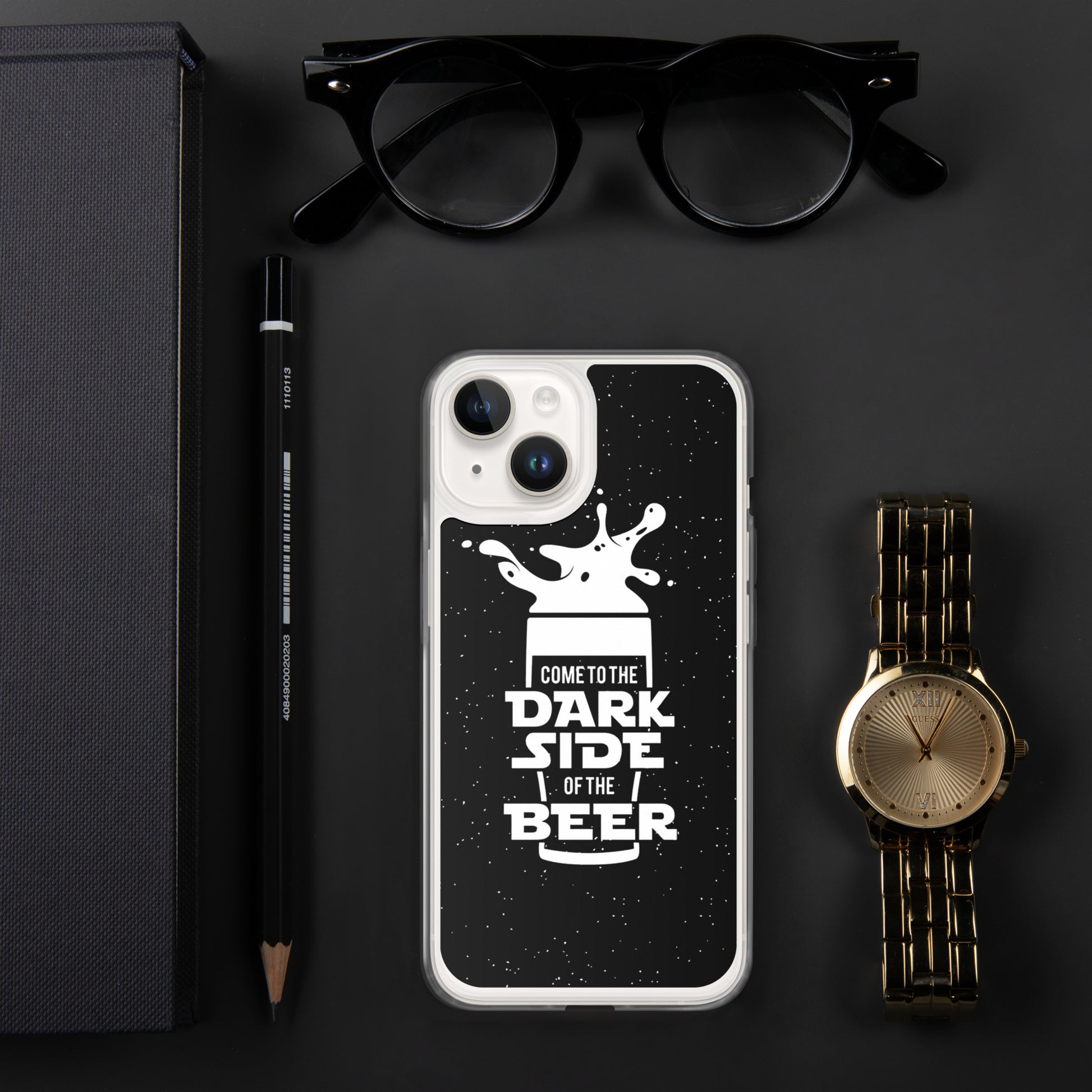 Case for iPhone come to the dark side of the beer DrinkandArt