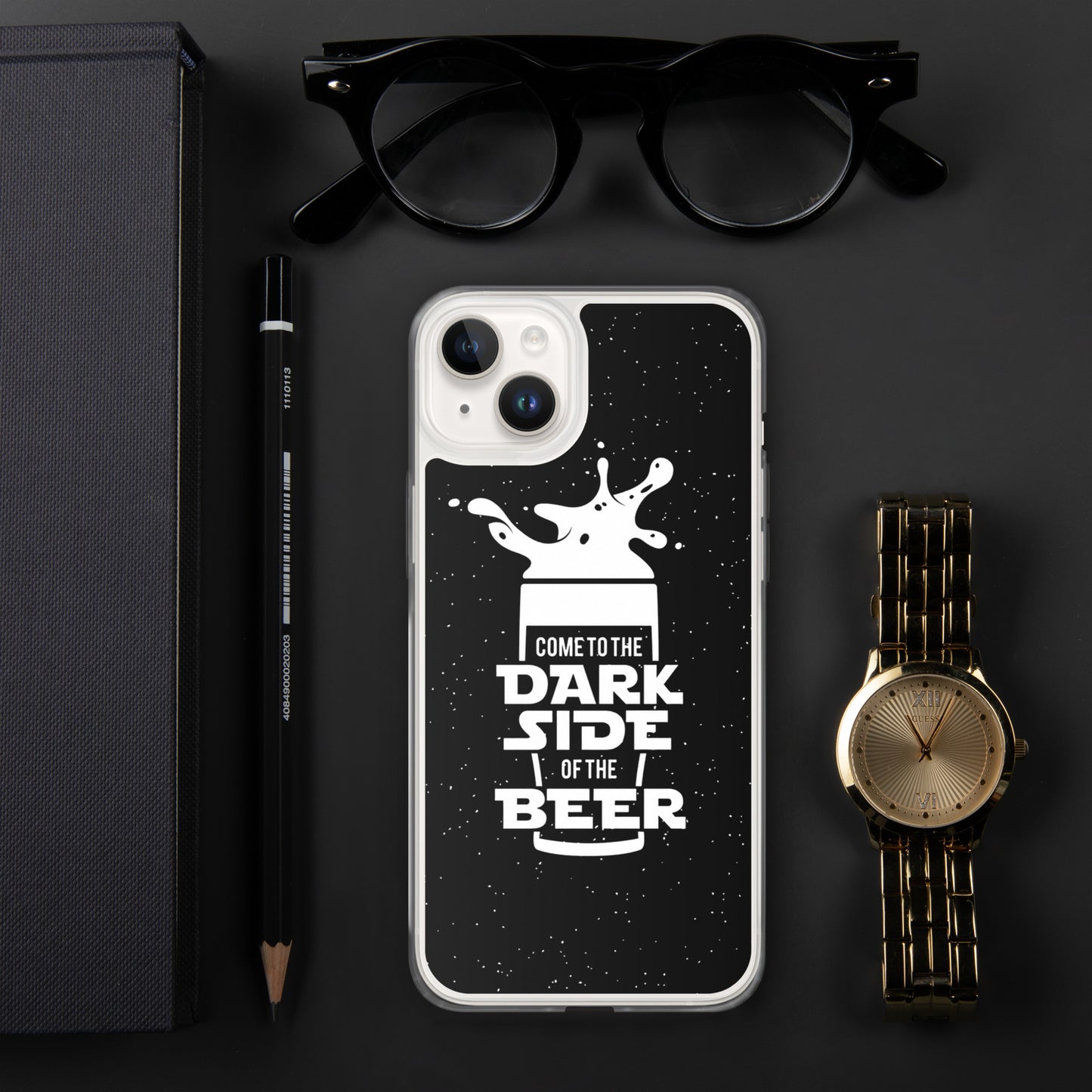 Case for iPhone come to the dark side of the beer DrinkandArt