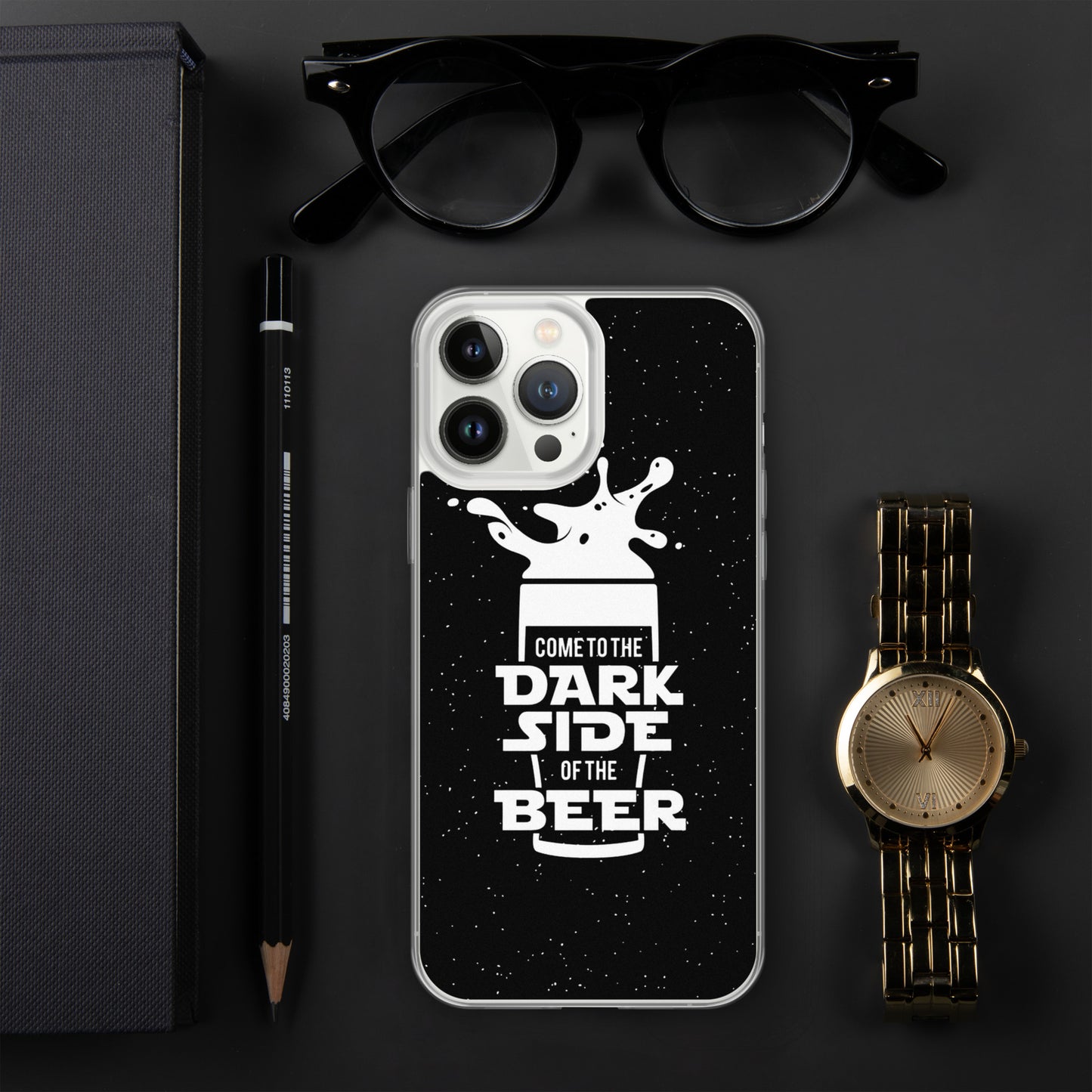 Case for iPhone come to the dark side of the beer DrinkandArt