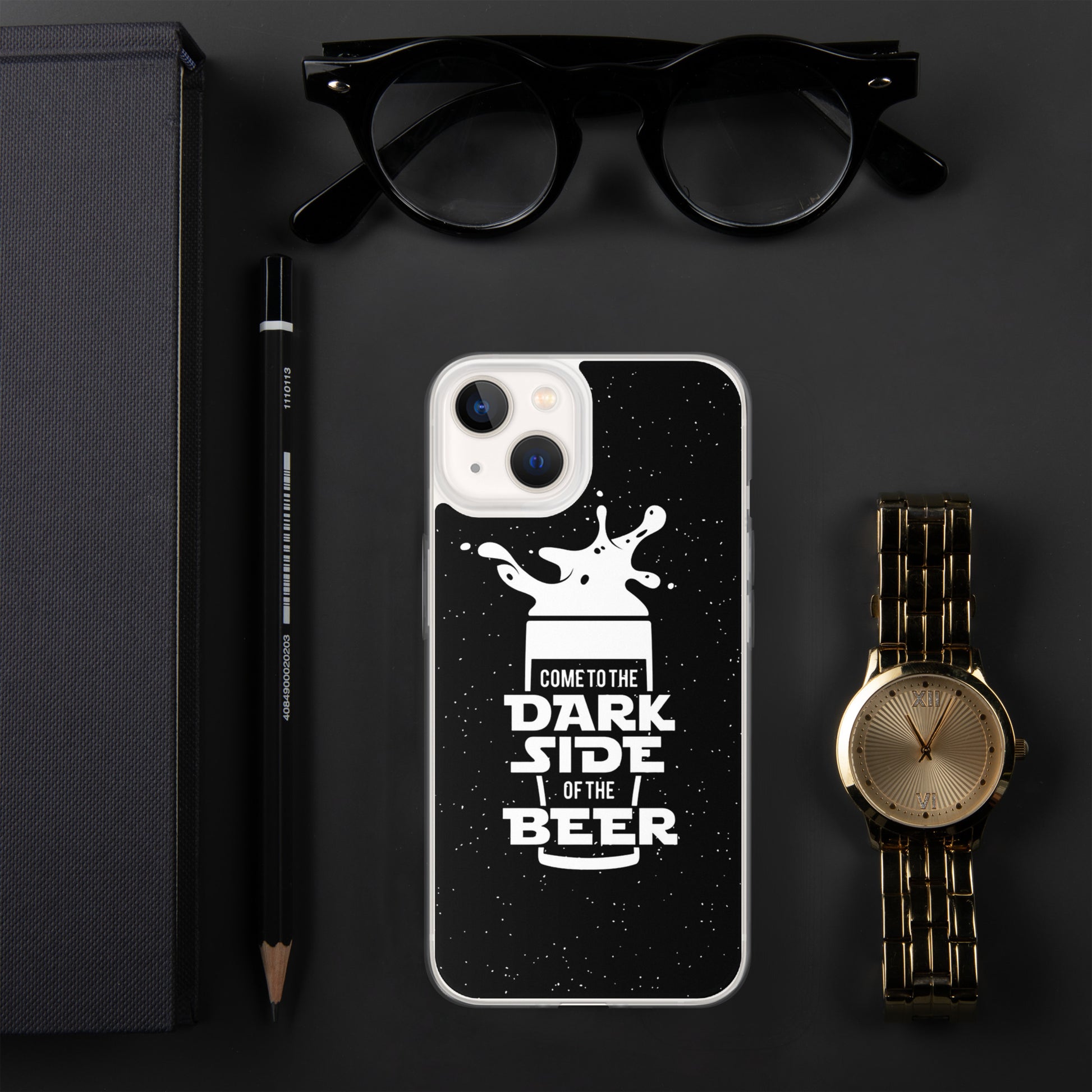 Case for iPhone come to the dark side of the beer DrinkandArt