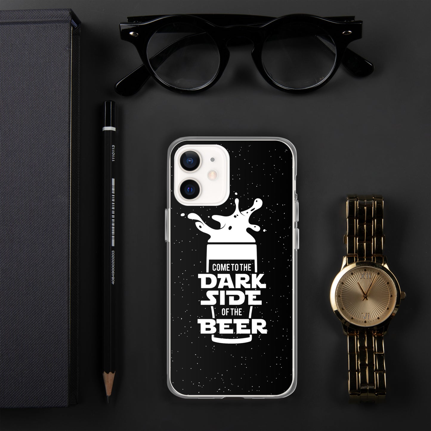 Case for iPhone come to the dark side of the beer DrinkandArt