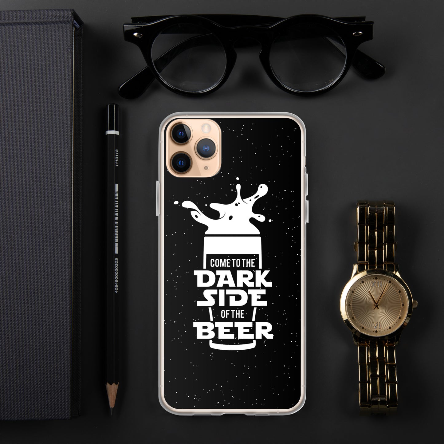 Case for iPhone come to the dark side of the beer DrinkandArt