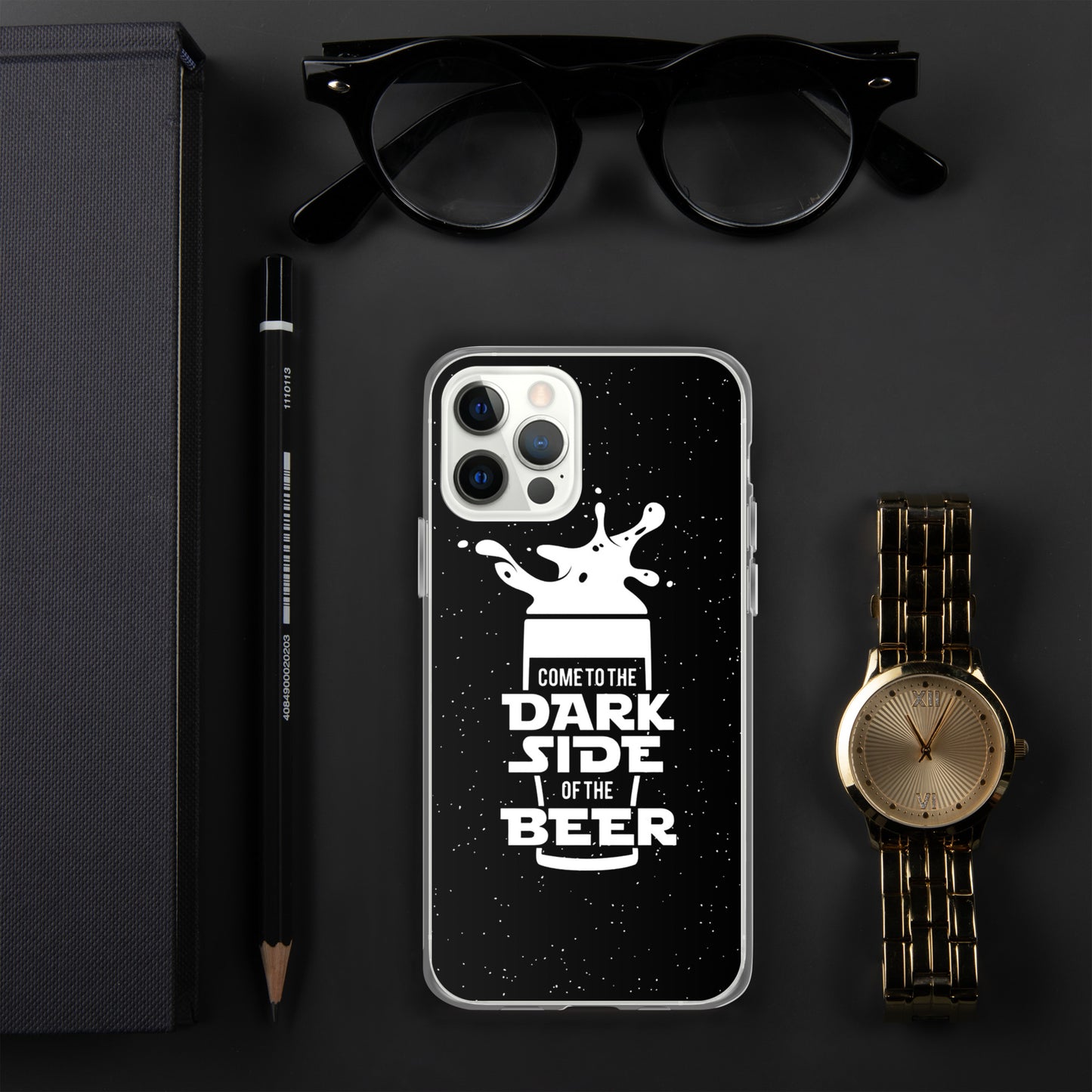 Case for iPhone come to the dark side of the beer DrinkandArt