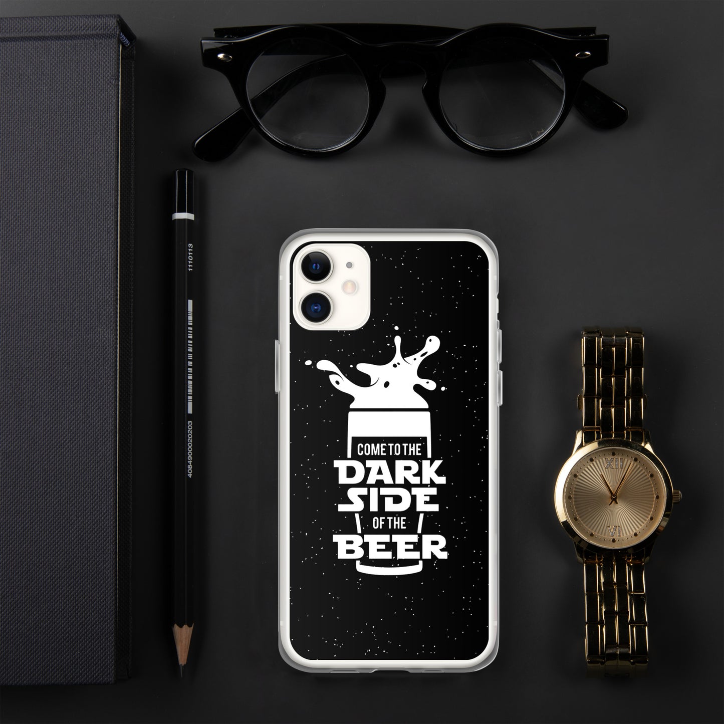 Case for iPhone come to the dark side of the beer DrinkandArt