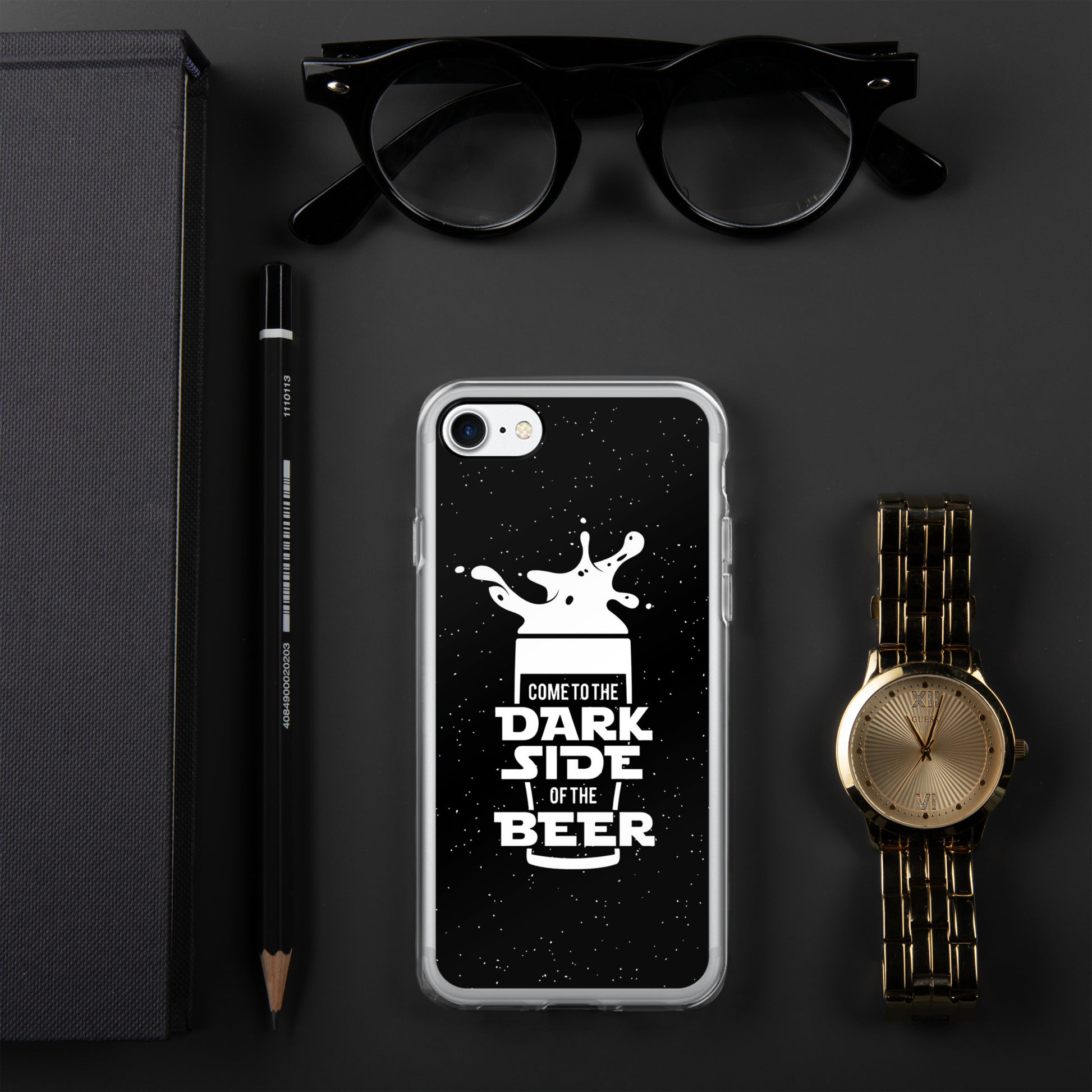 Case for iPhone come to the dark side of the beer DrinkandArt