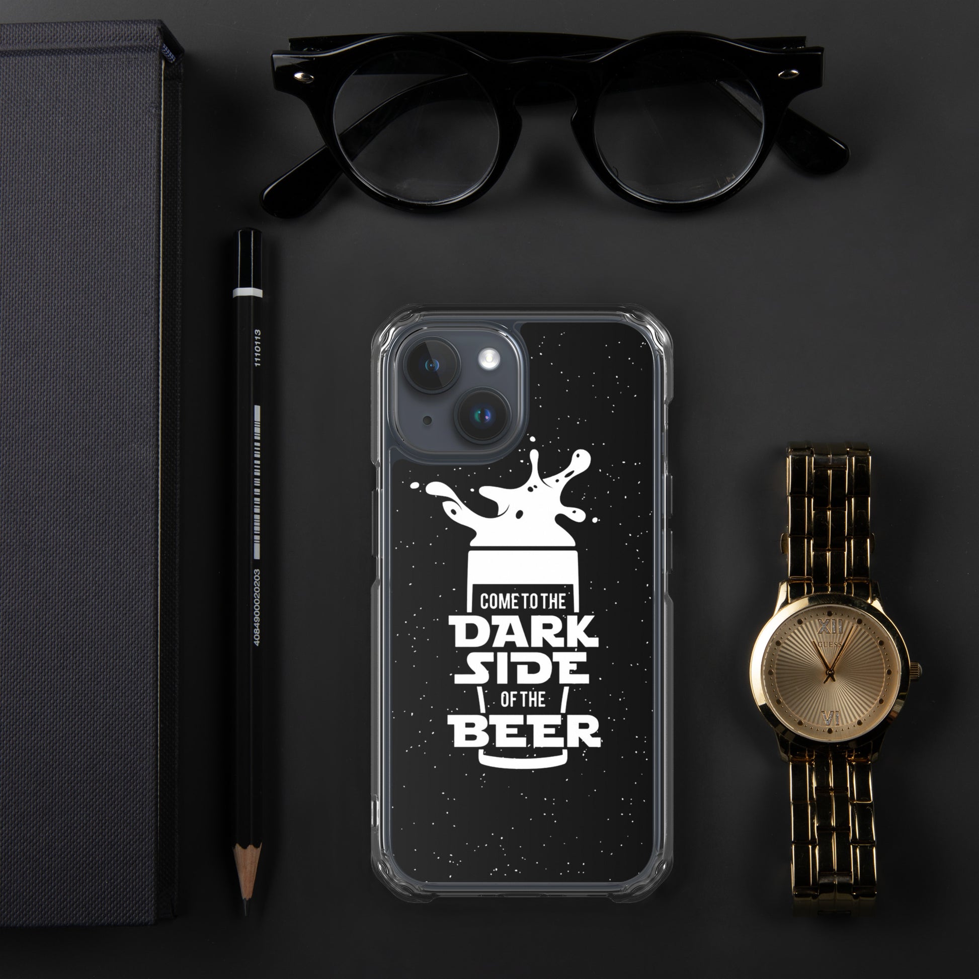 Case for iPhone come to the dark side of the beer DrinkandArt