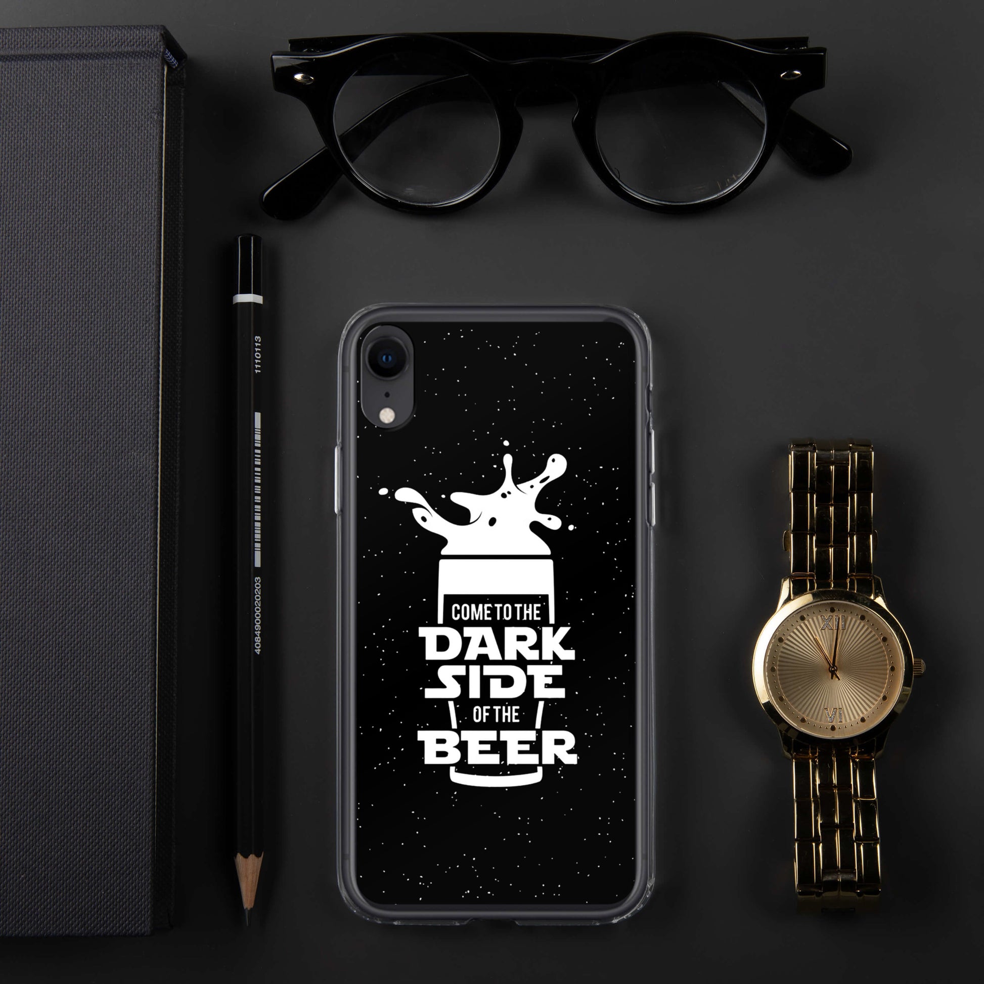 Case for iPhone come to the dark side of the beer DrinkandArt