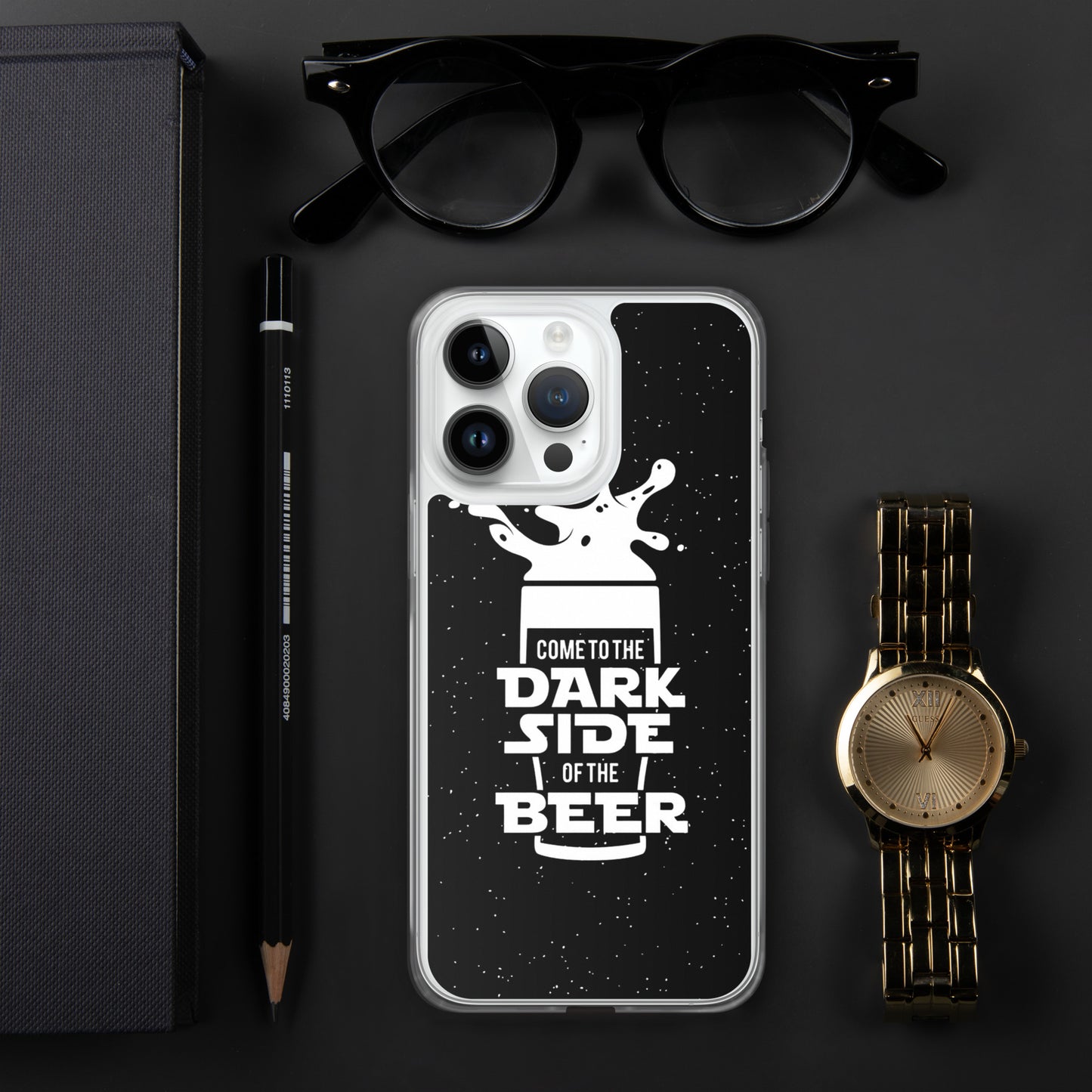 Case for iPhone come to the dark side of the beer DrinkandArt