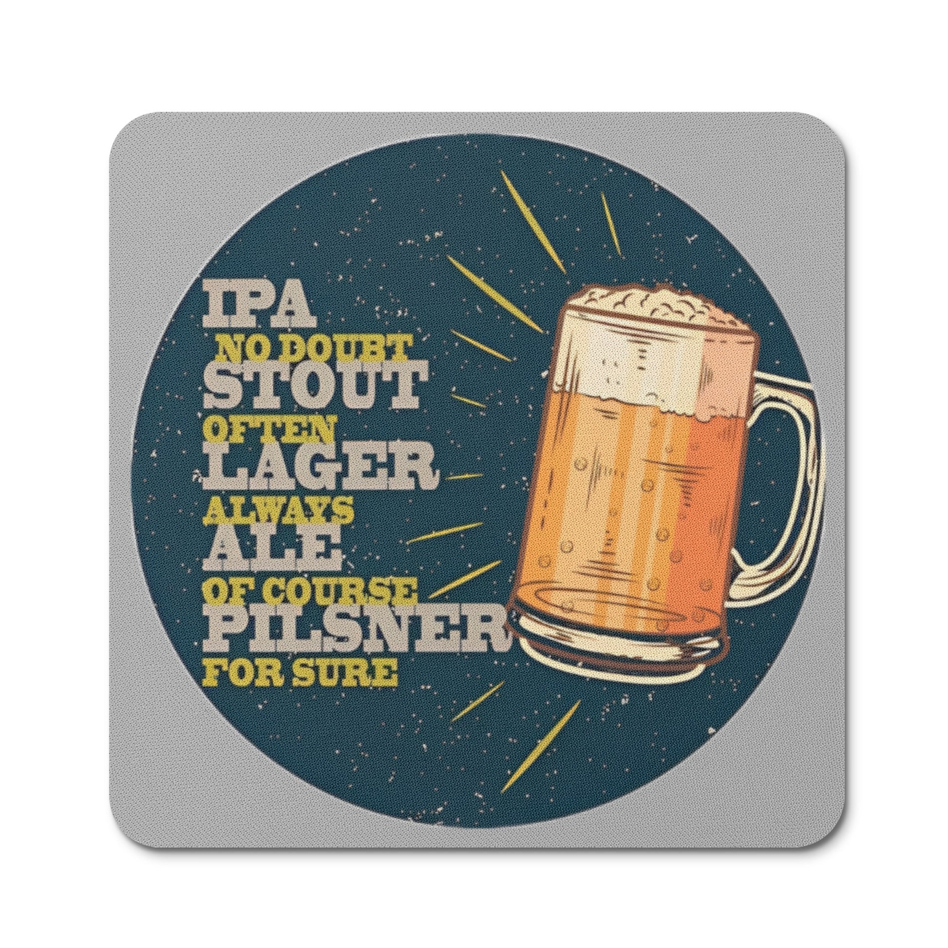 Coasters Sets IPA Stout Lager ALE Pilsner DrinkandArt