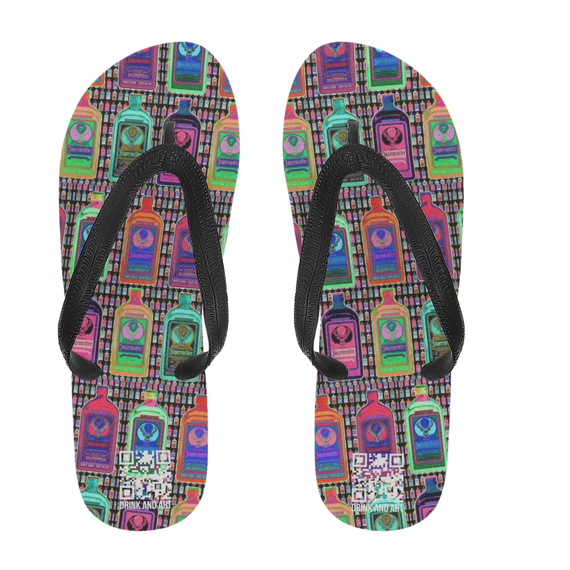 Flip Flops Jägermeister pop art DrinkandArt