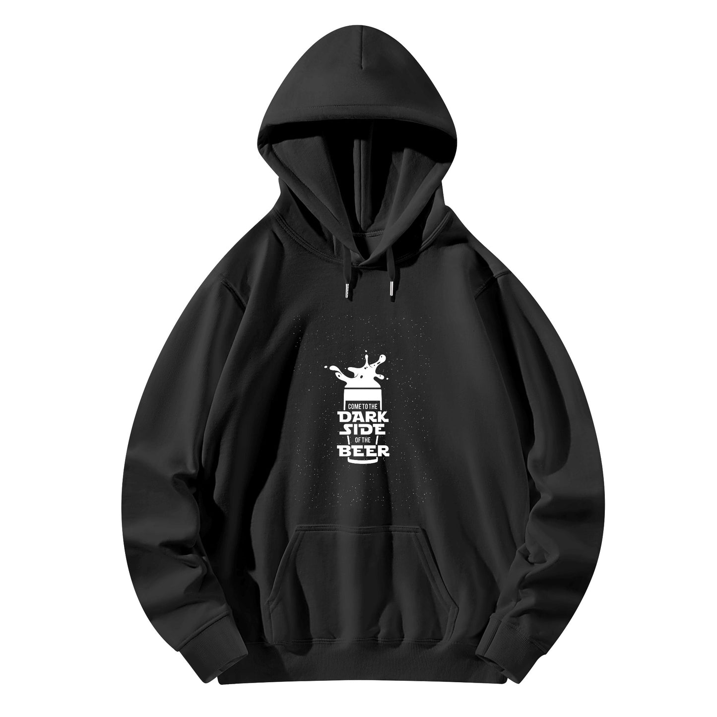 Hoodie Cotton come to the dark side of the beer DrinkandArt
