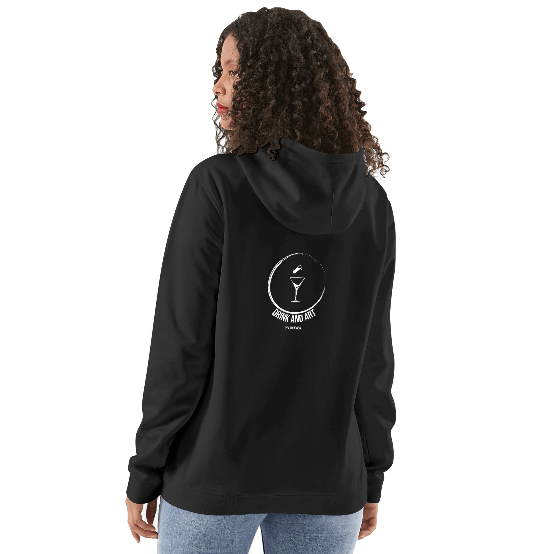 Hoodie Cotton gin Citadelle floral art DrinkandArt