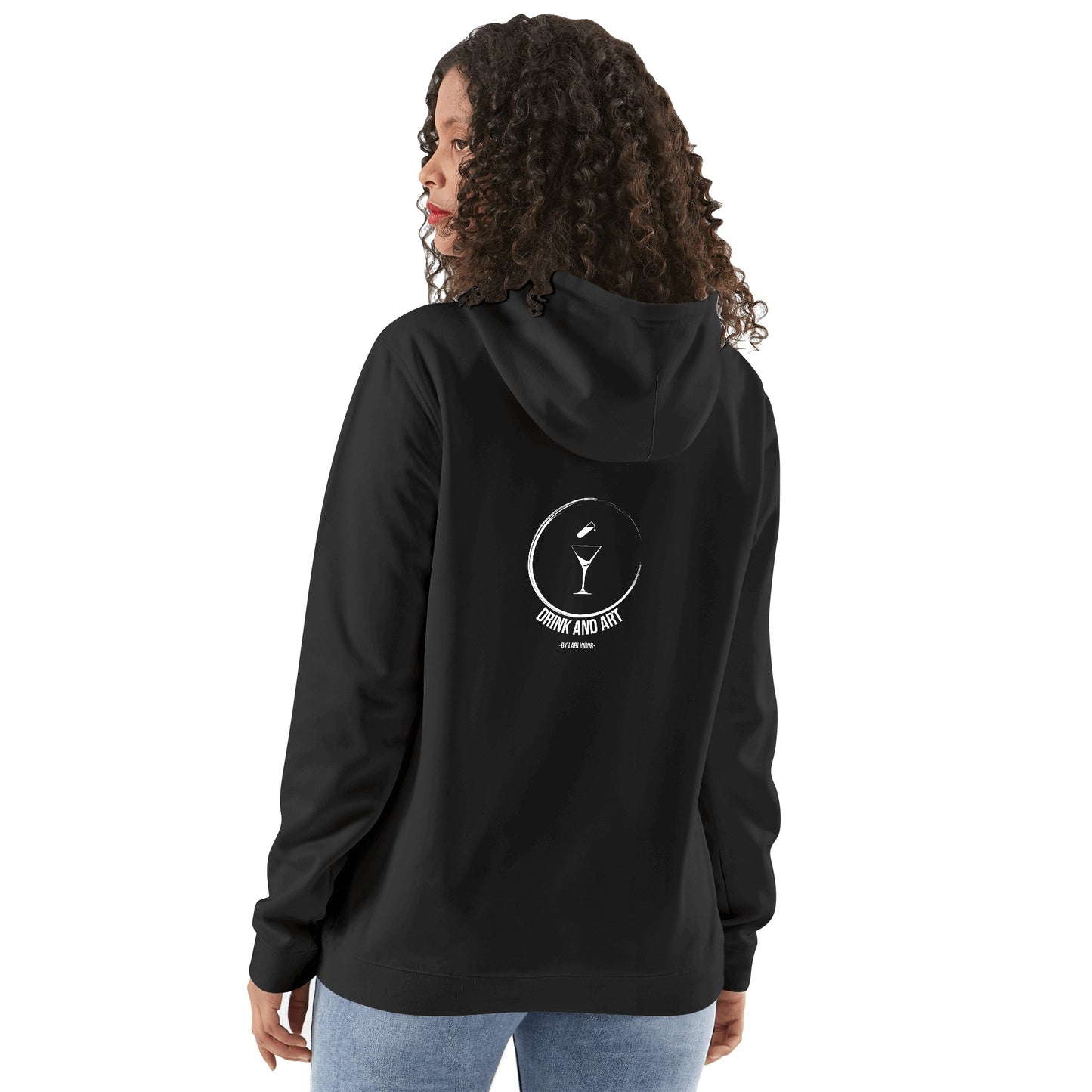 Hoodie Cotton let the evening be-gin DrinkandArt