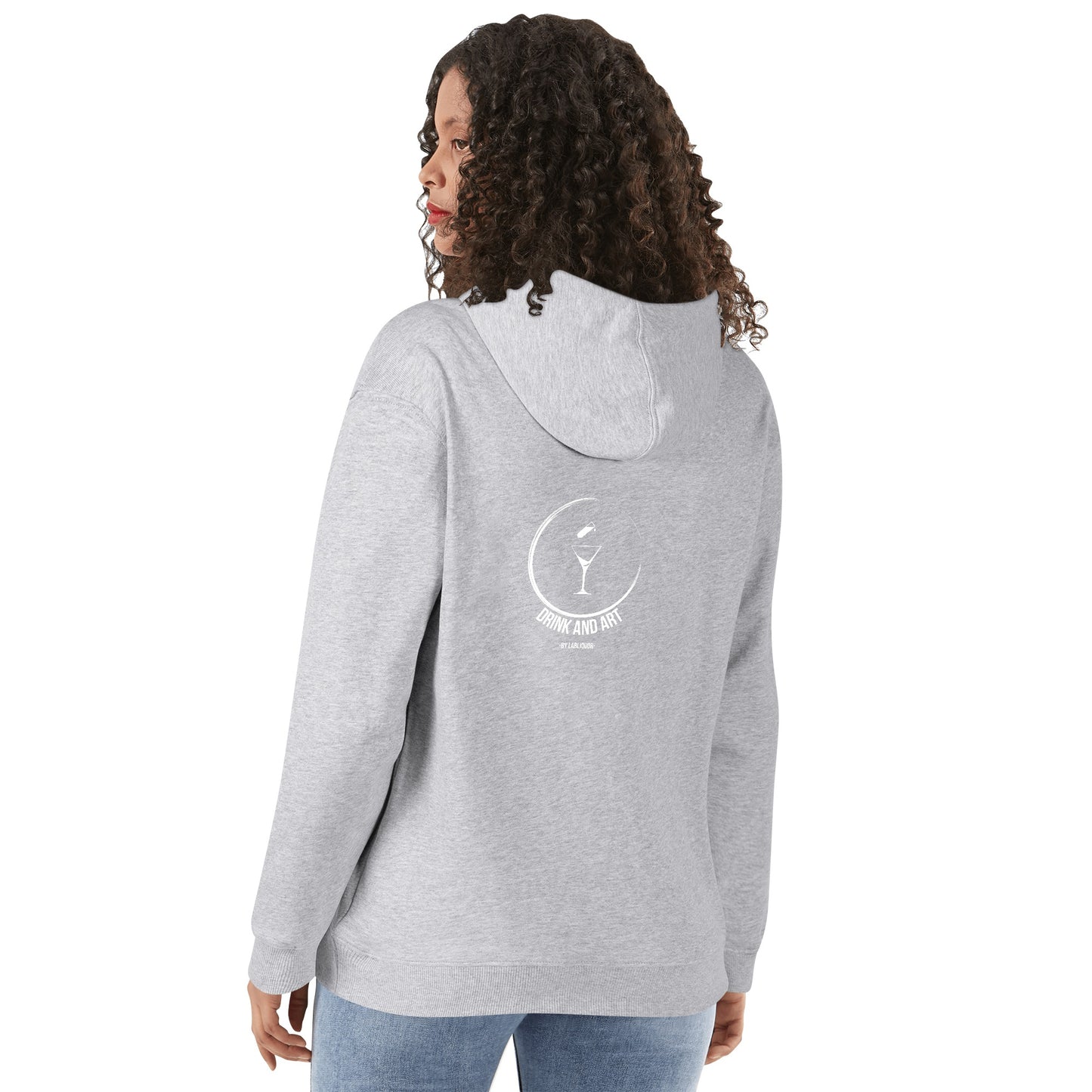 Hoodie Cotton let the evening be-gin DrinkandArt