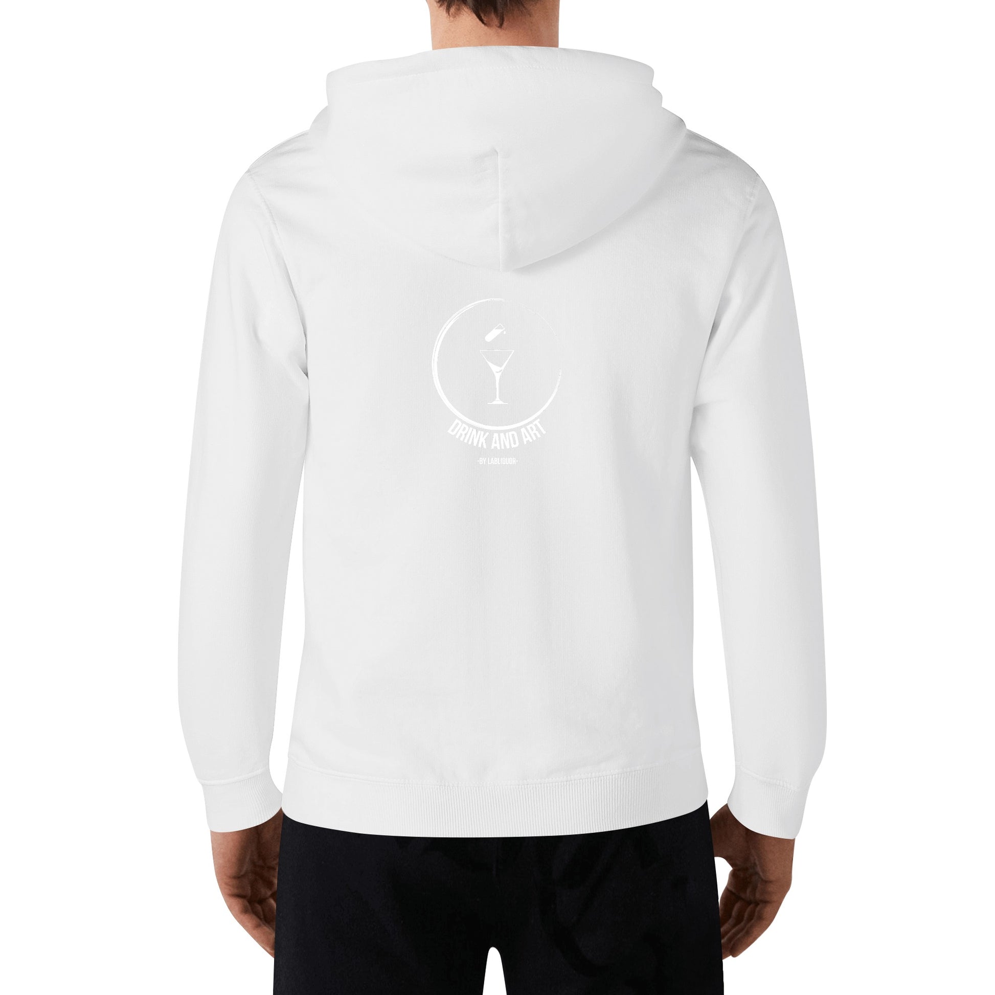 Hoodie Cotton let the evening be-gin DrinkandArt