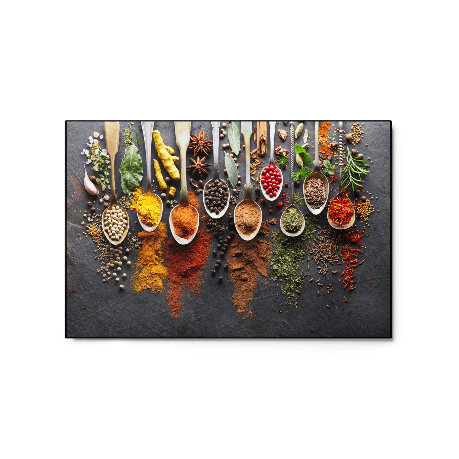 Metal prints Spices flavors DrinkandArt