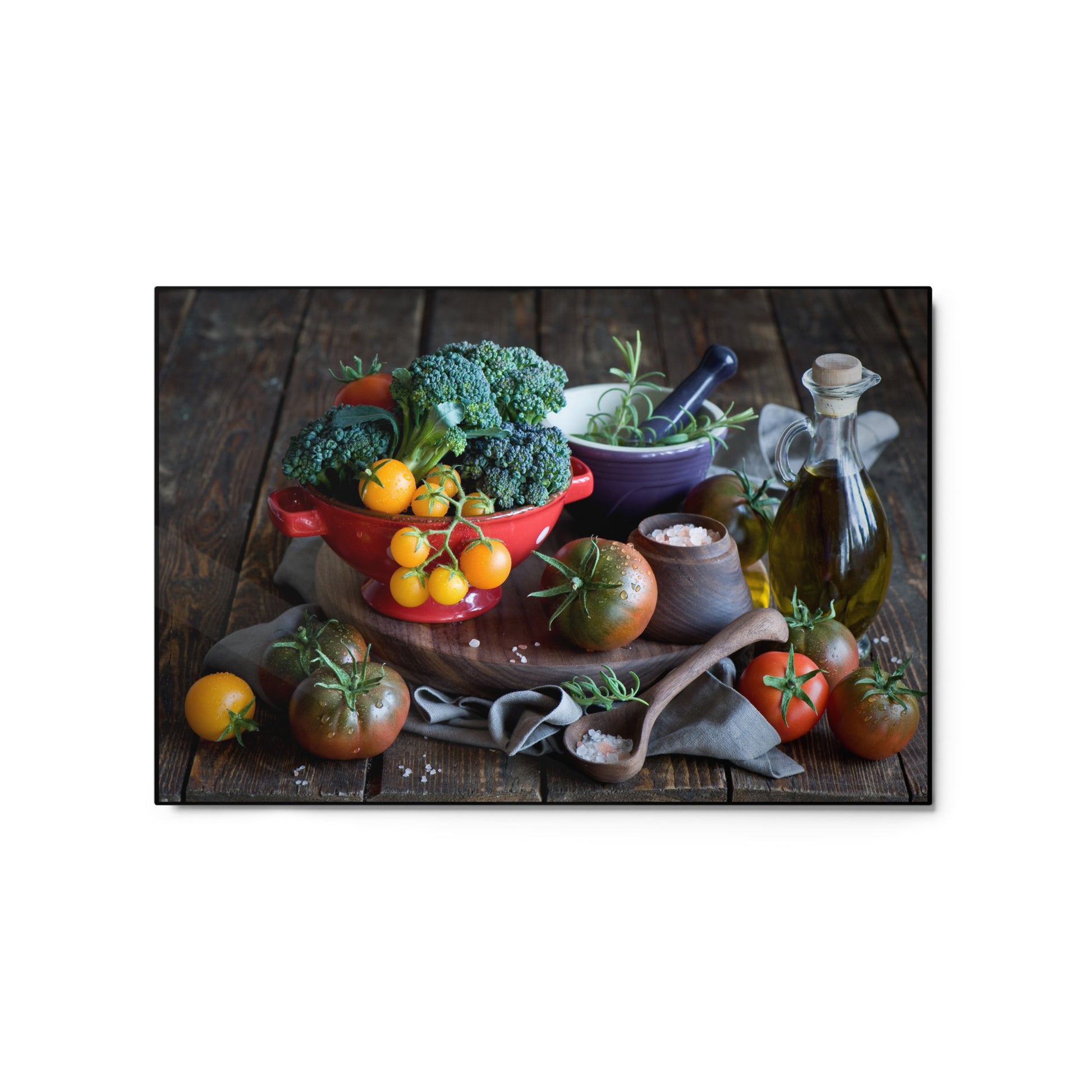 Metal prints Vegetables DrinkandArt