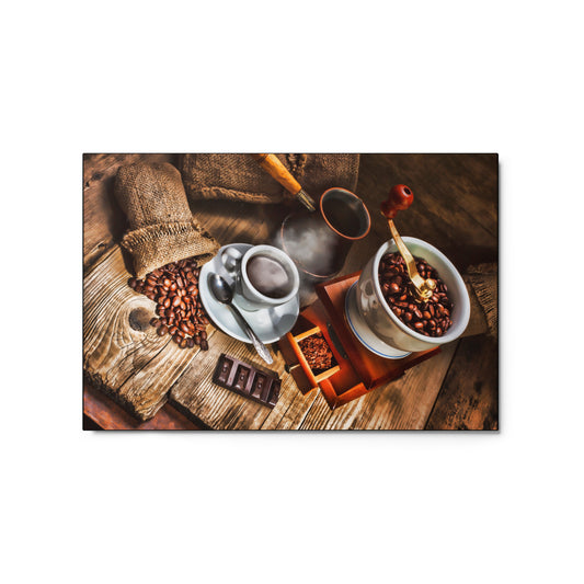 Metal prints coffee art DrinkandArt