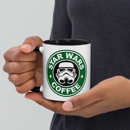 Mug with Color Inside star wars coffee DrinkandArt
