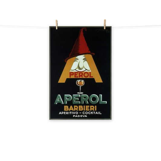 Poster vintage aperol "A" DrinkandArt