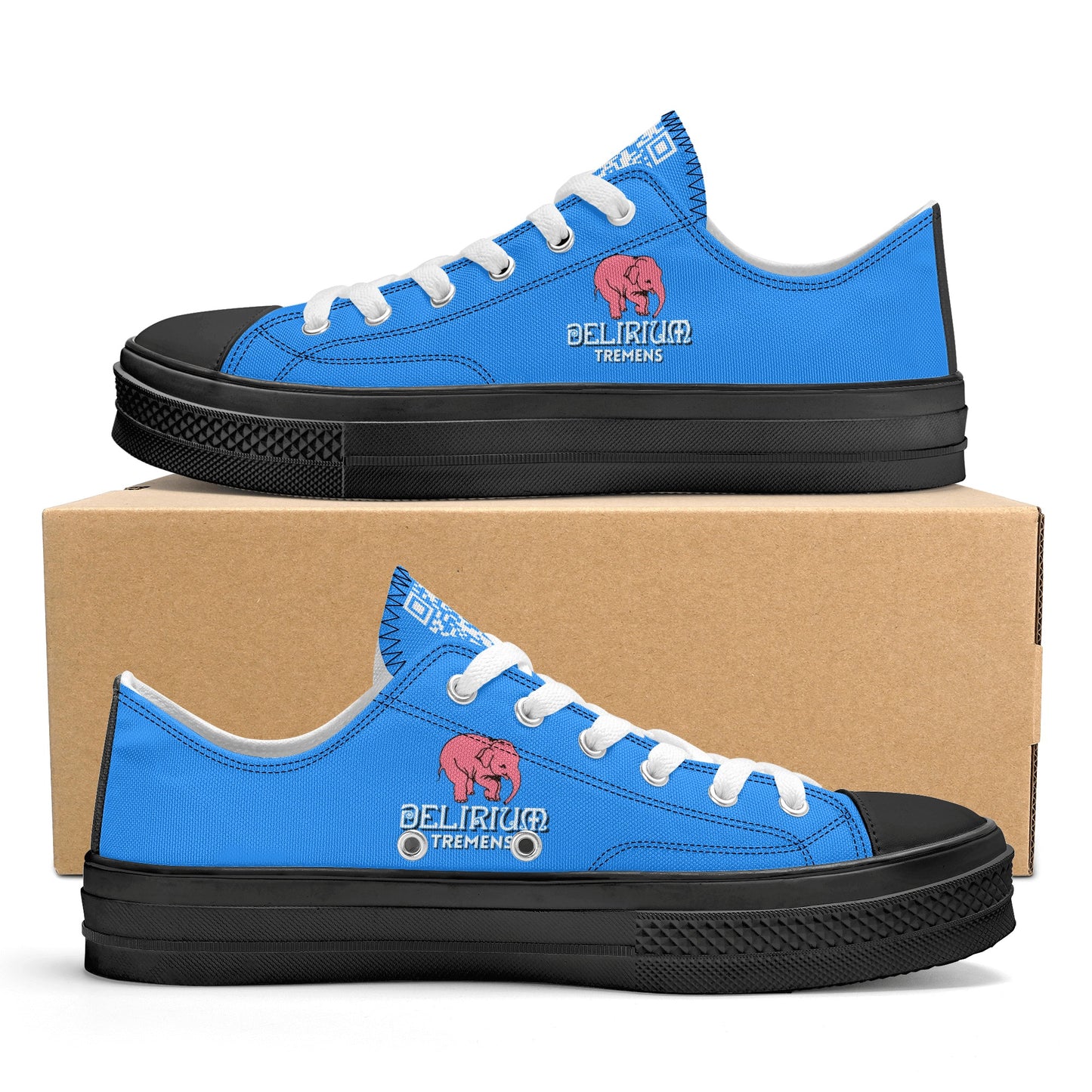 Shoes Classic Low Top Canvas Delirium tremens DrinkandArt