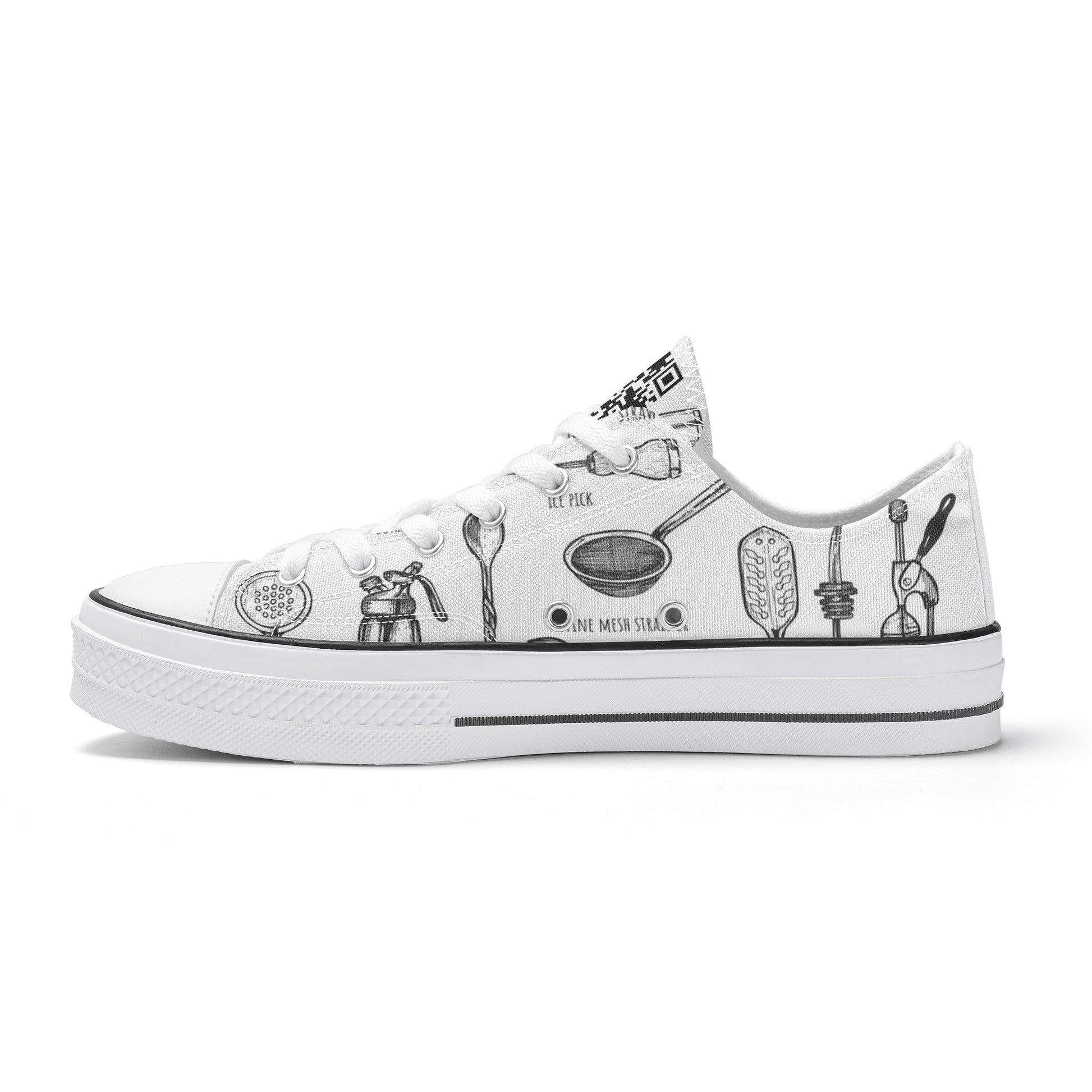 Shoes Classic Low Top Canvas barware DrinkandArt