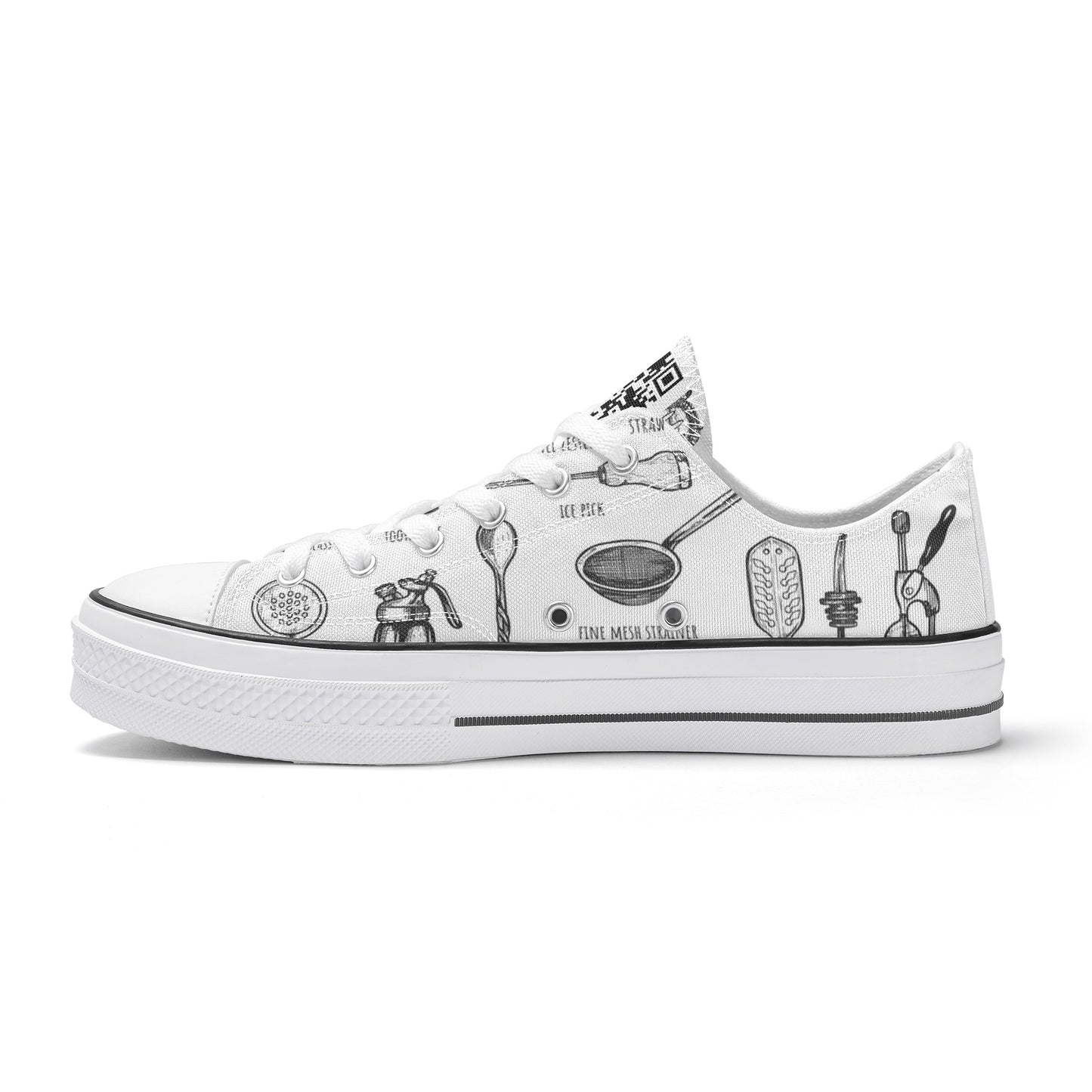 Shoes Classic Low Top Canvas barware DrinkandArt