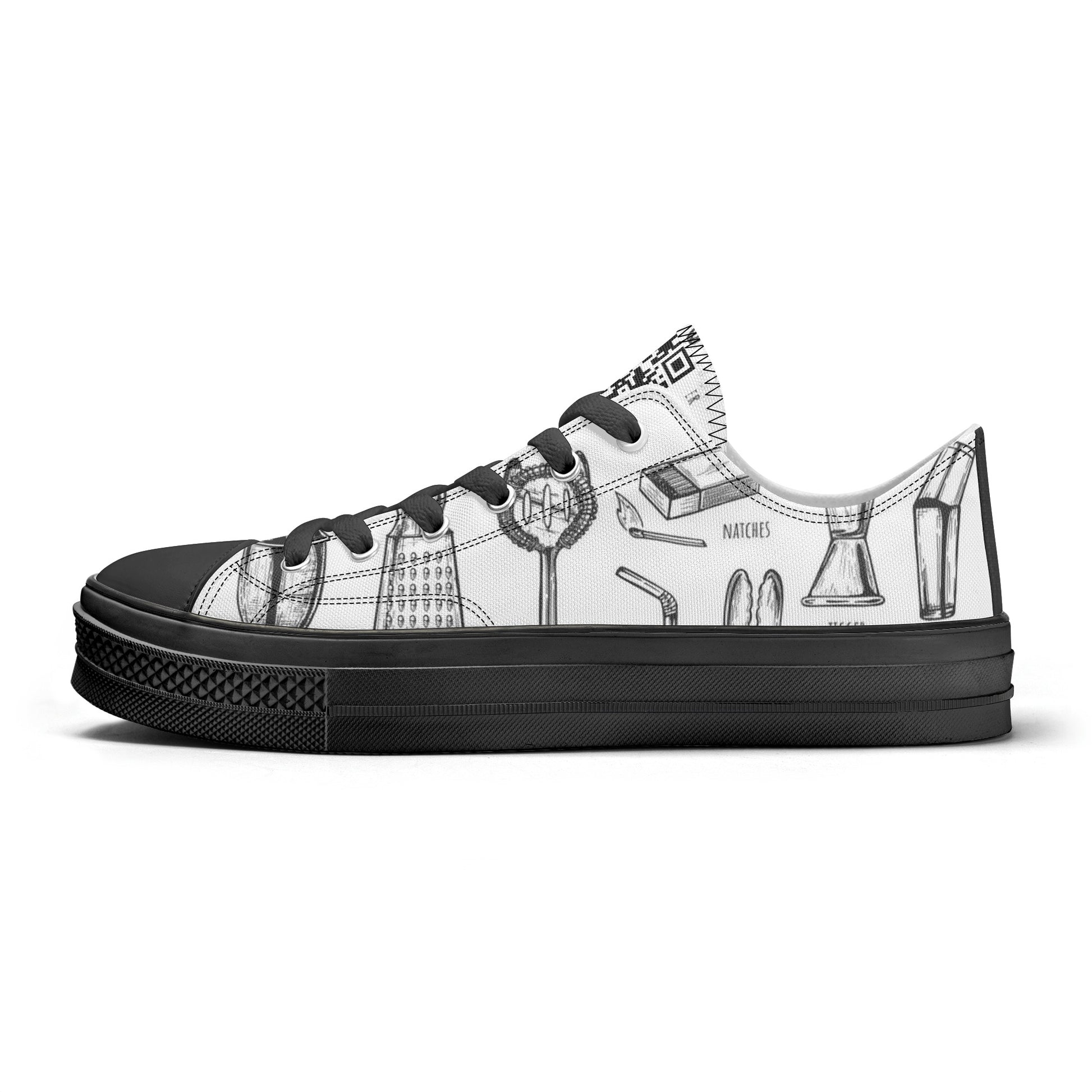 Shoes Classic Low Top Canvas barware DrinkandArt