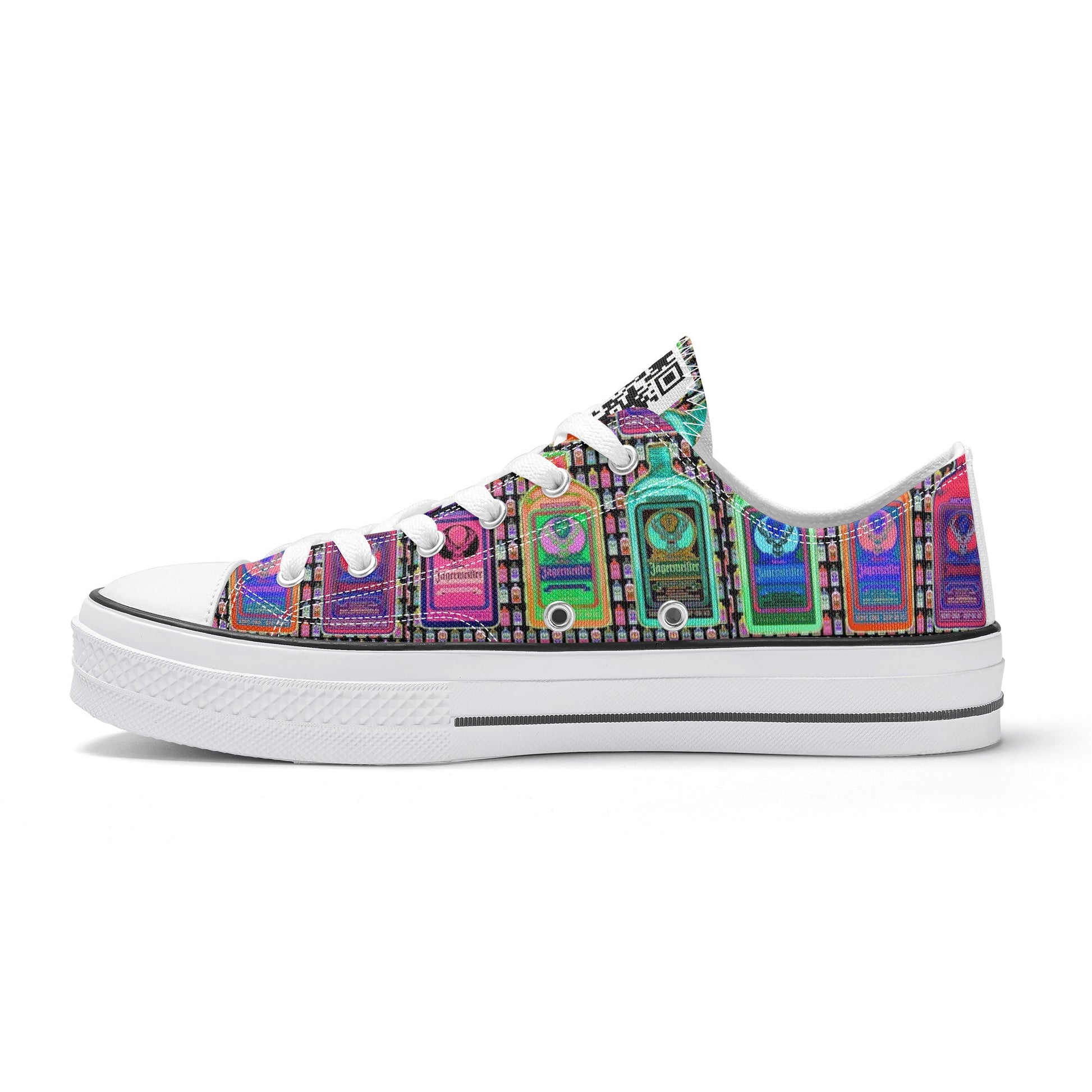 Shoes Classic Low Top Canvas jagermeister pop art DrinkandArt