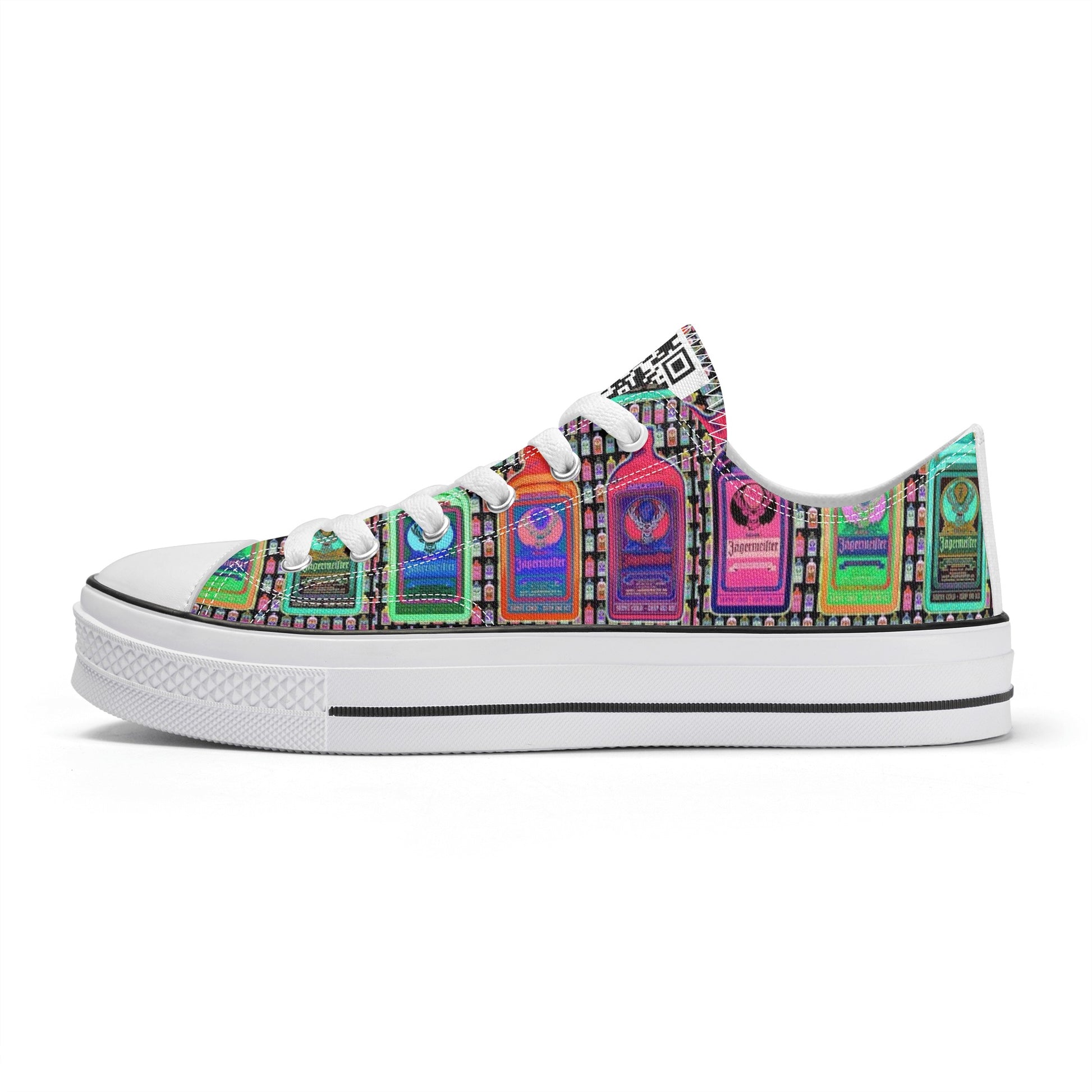 Shoes Classic Low Top Canvas jagermeister pop art DrinkandArt