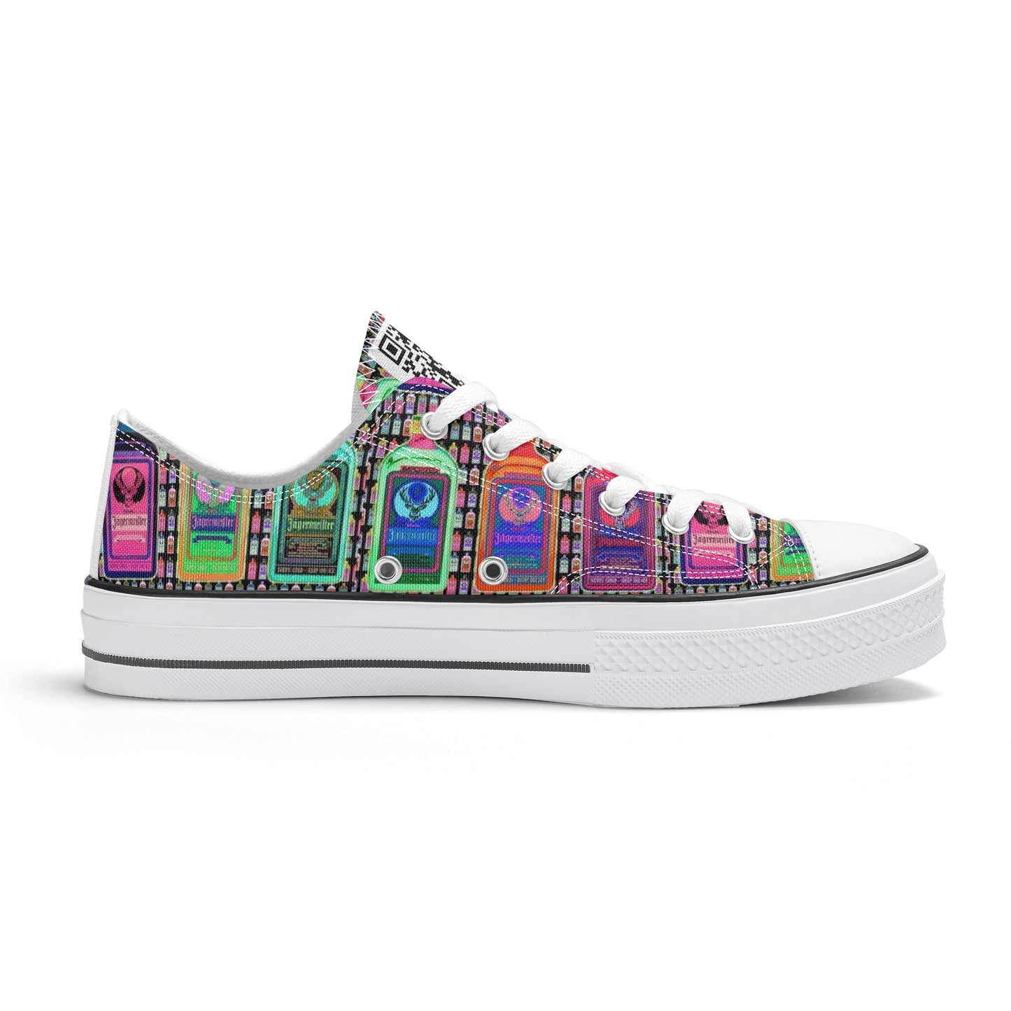 Shoes Classic Low Top Canvas jagermeister pop art DrinkandArt