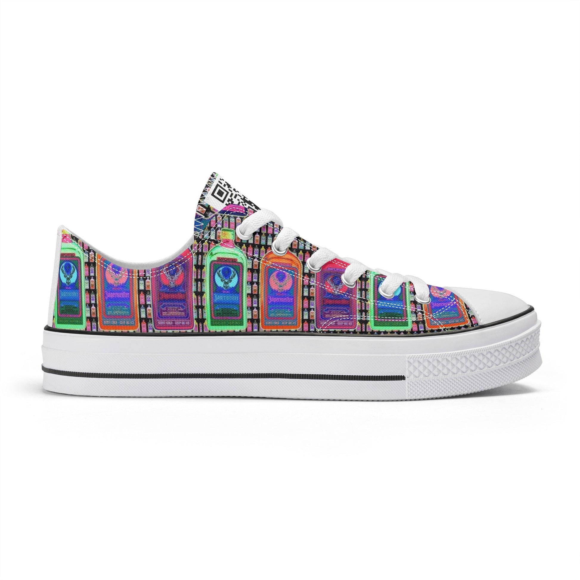 Shoes Classic Low Top Canvas jagermeister pop art DrinkandArt