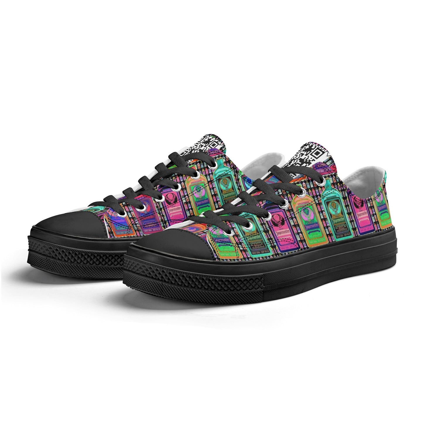 Shoes Classic Low Top Canvas jagermeister pop art DrinkandArt