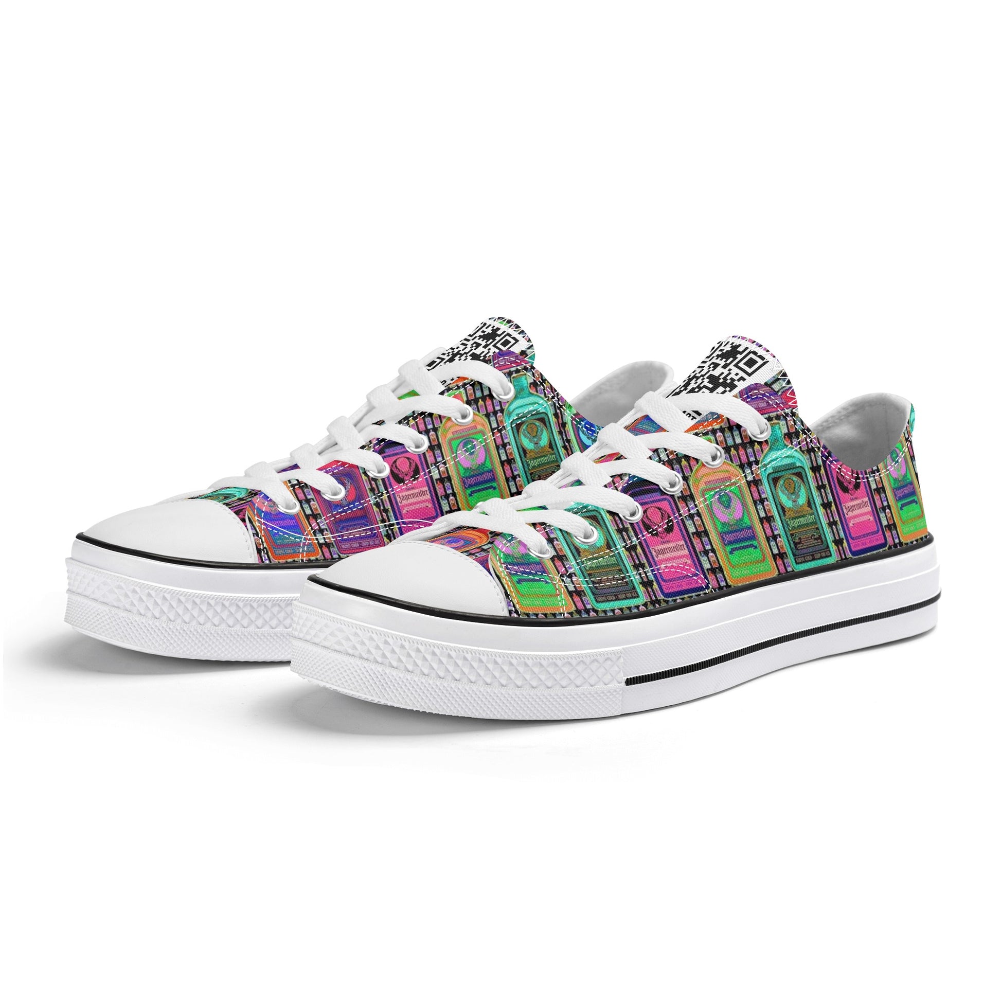 Shoes Classic Low Top Canvas jagermeister pop art DrinkandArt