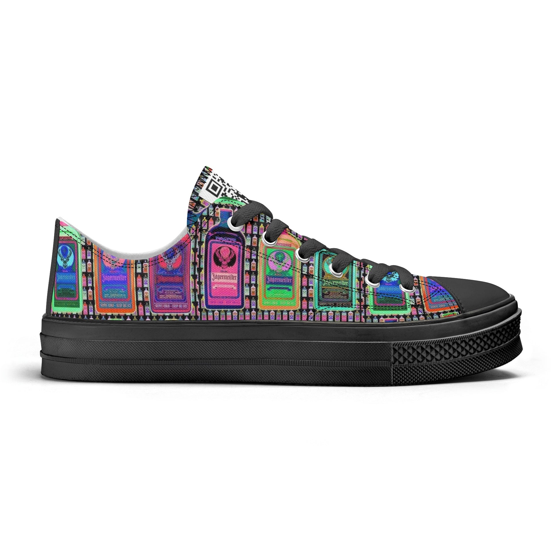 Shoes Classic Low Top Canvas jagermeister pop art DrinkandArt