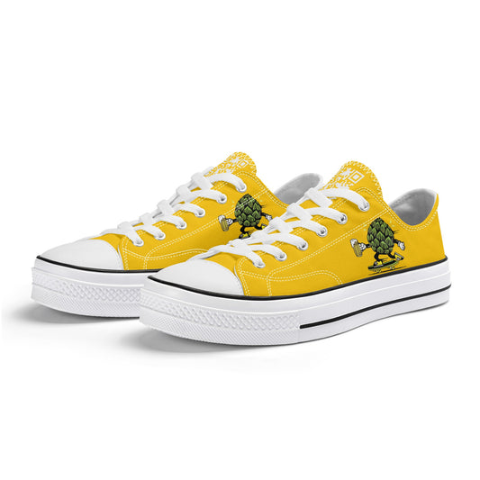 Shoes Classic Low Top Canvas skateboarder beer DrinkandArt