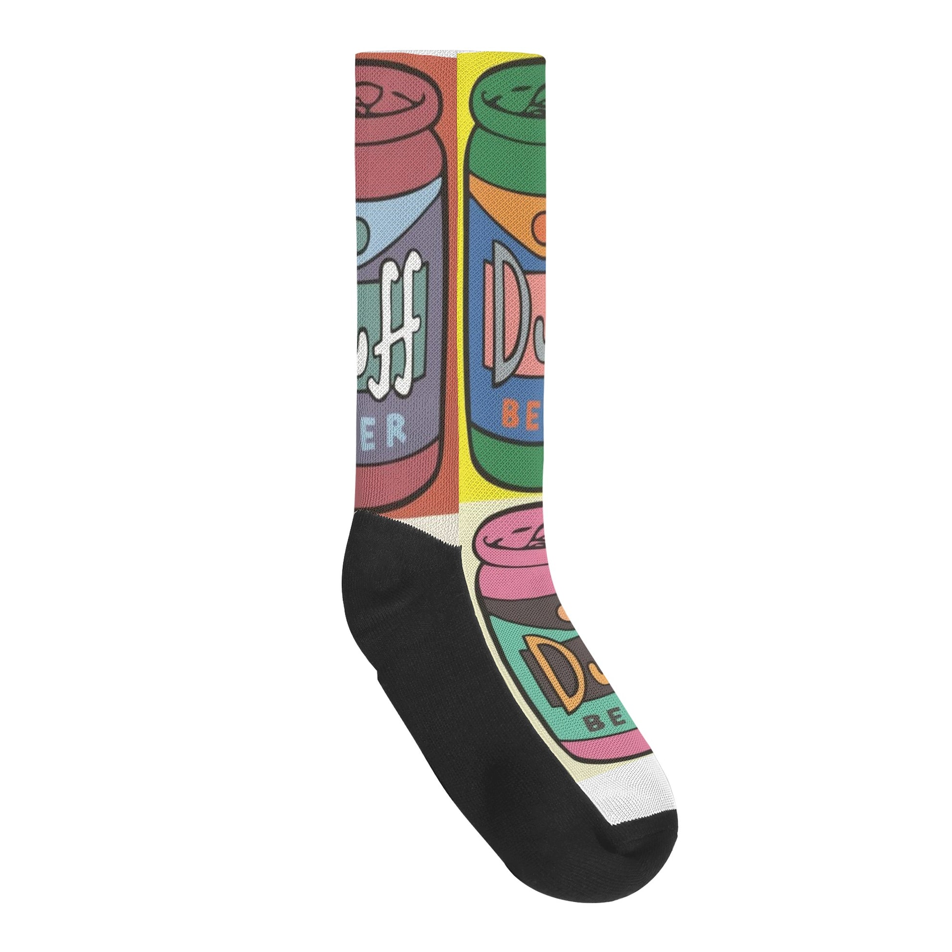 Socks Duff beer pop art DrinkandArt