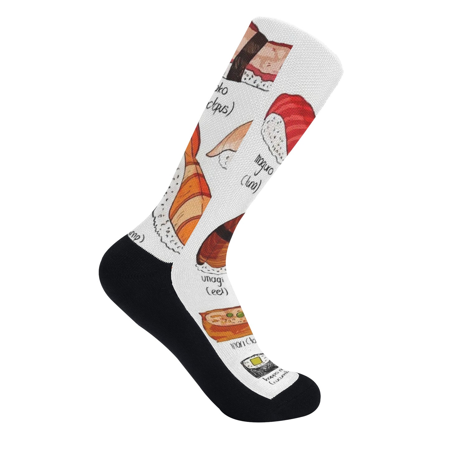 Socks sushi drawing art DrinkandArt