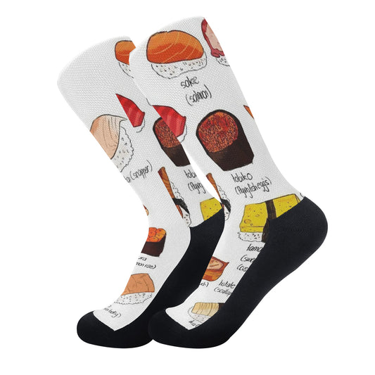 Socks sushi drawing art DrinkandArt