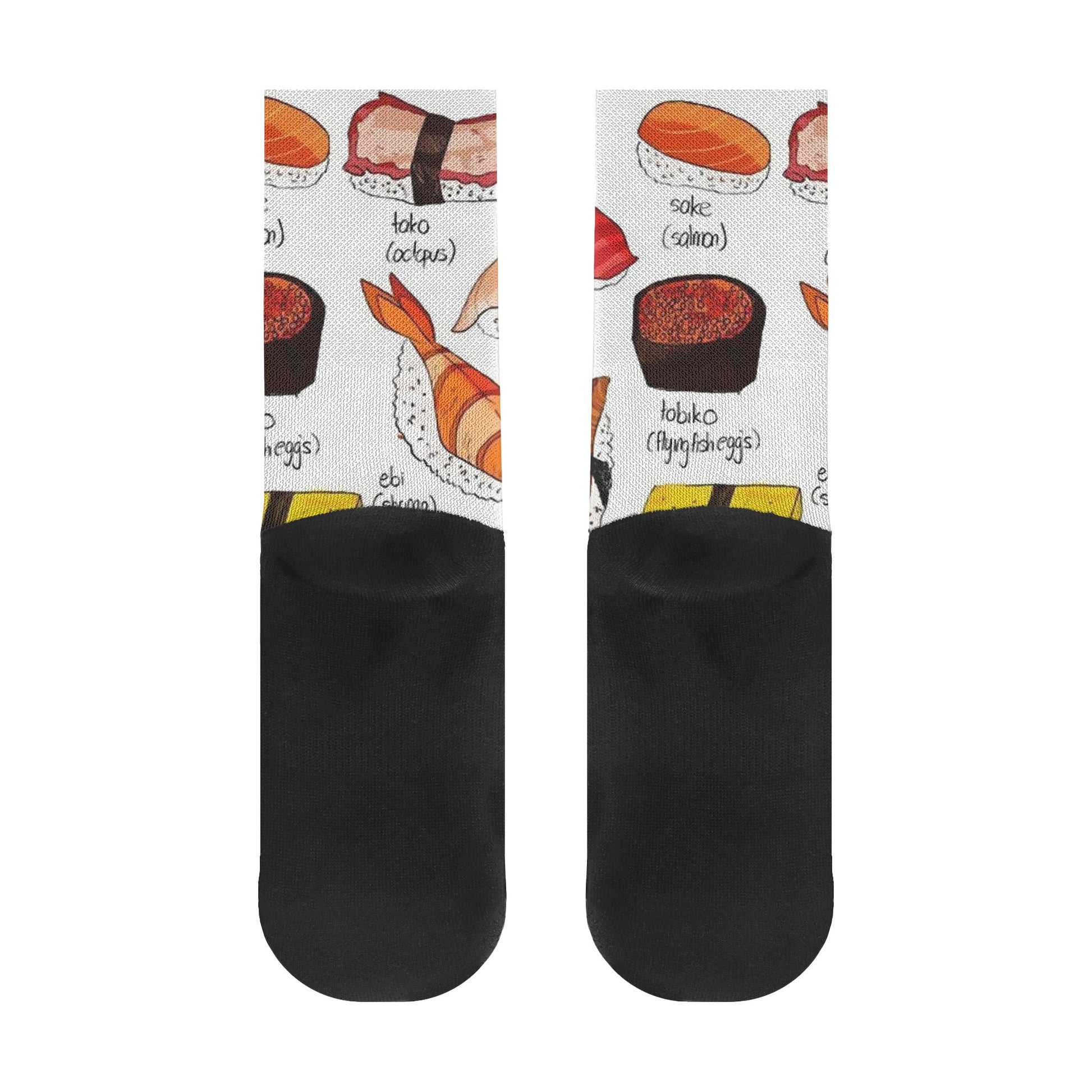 Socks sushi drawing art DrinkandArt