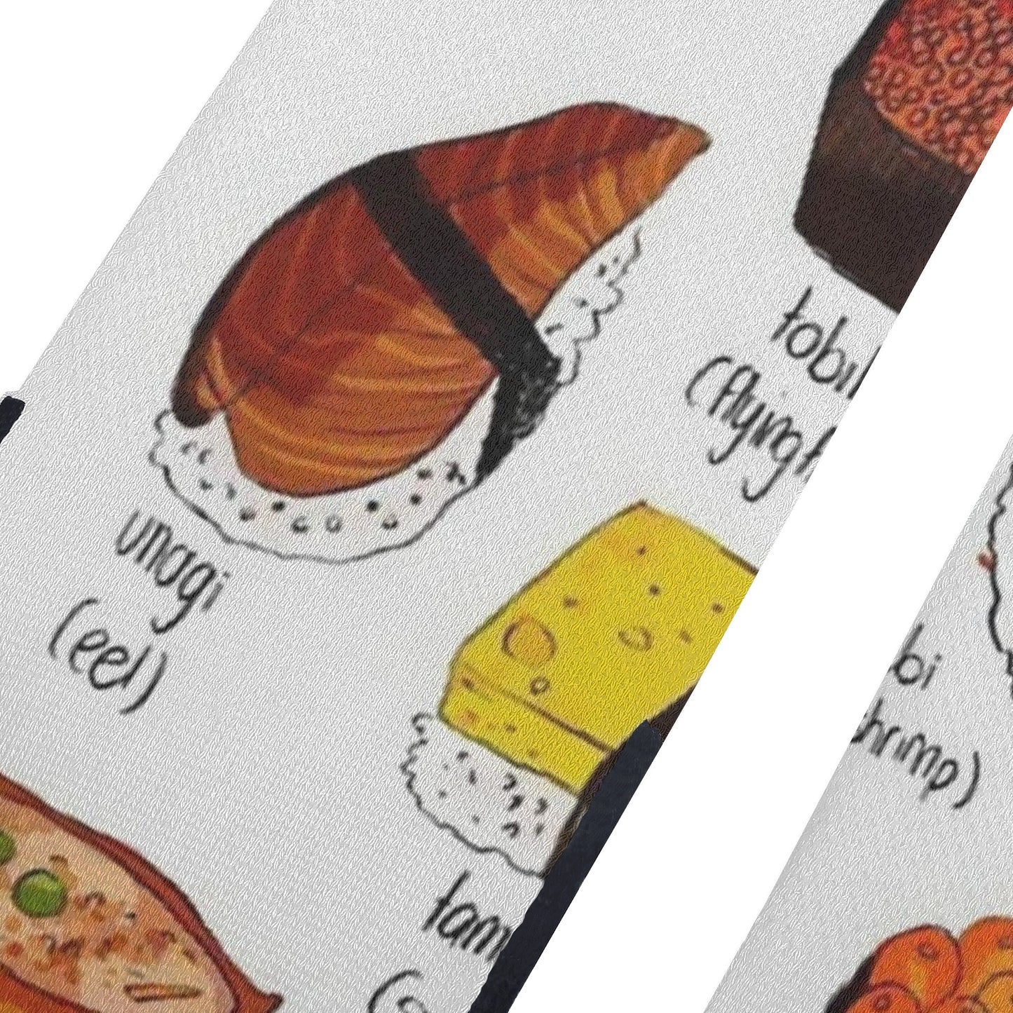 Socks sushi drawing art DrinkandArt