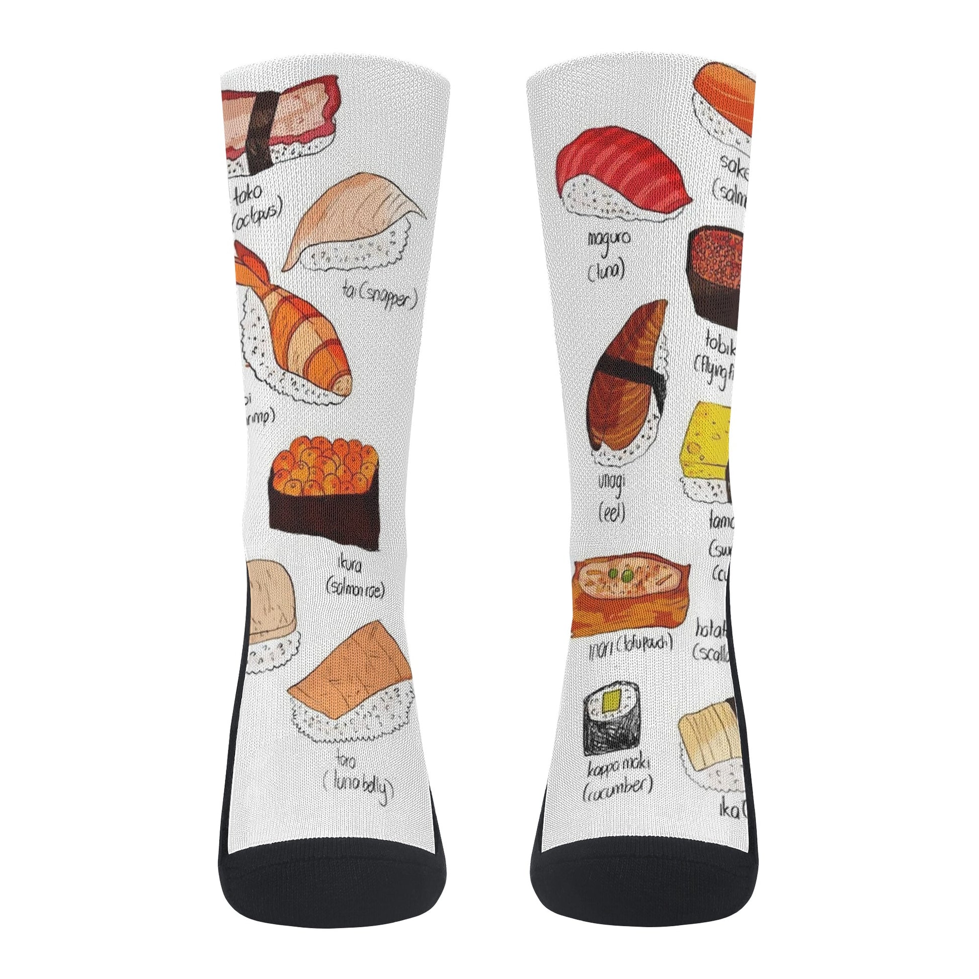 Socks sushi drawing art DrinkandArt