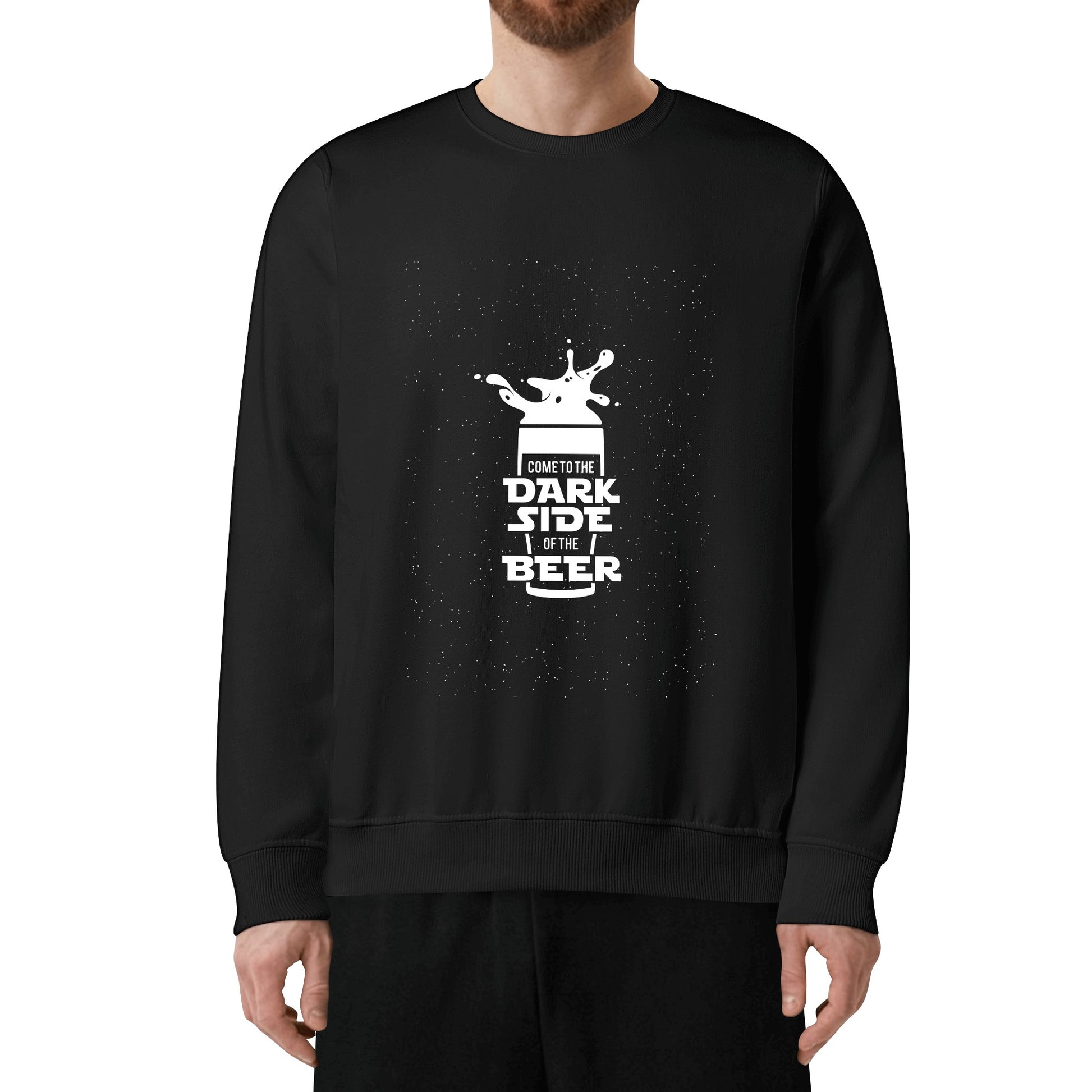 Sweatershirt Cotton come to the dark side of the beer DrinkandArt