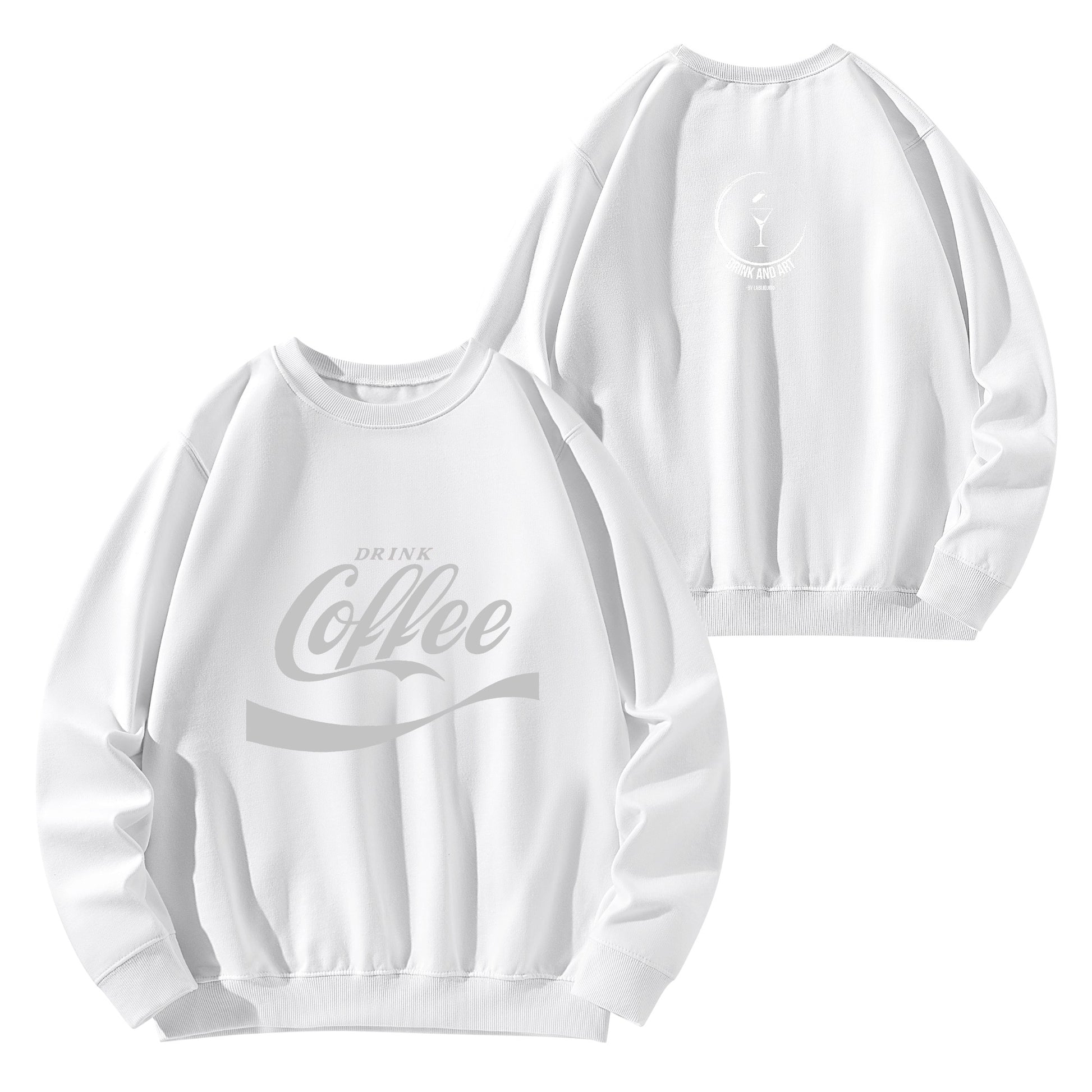 Sweatershirt Cotton drink coffe DrinkandArt