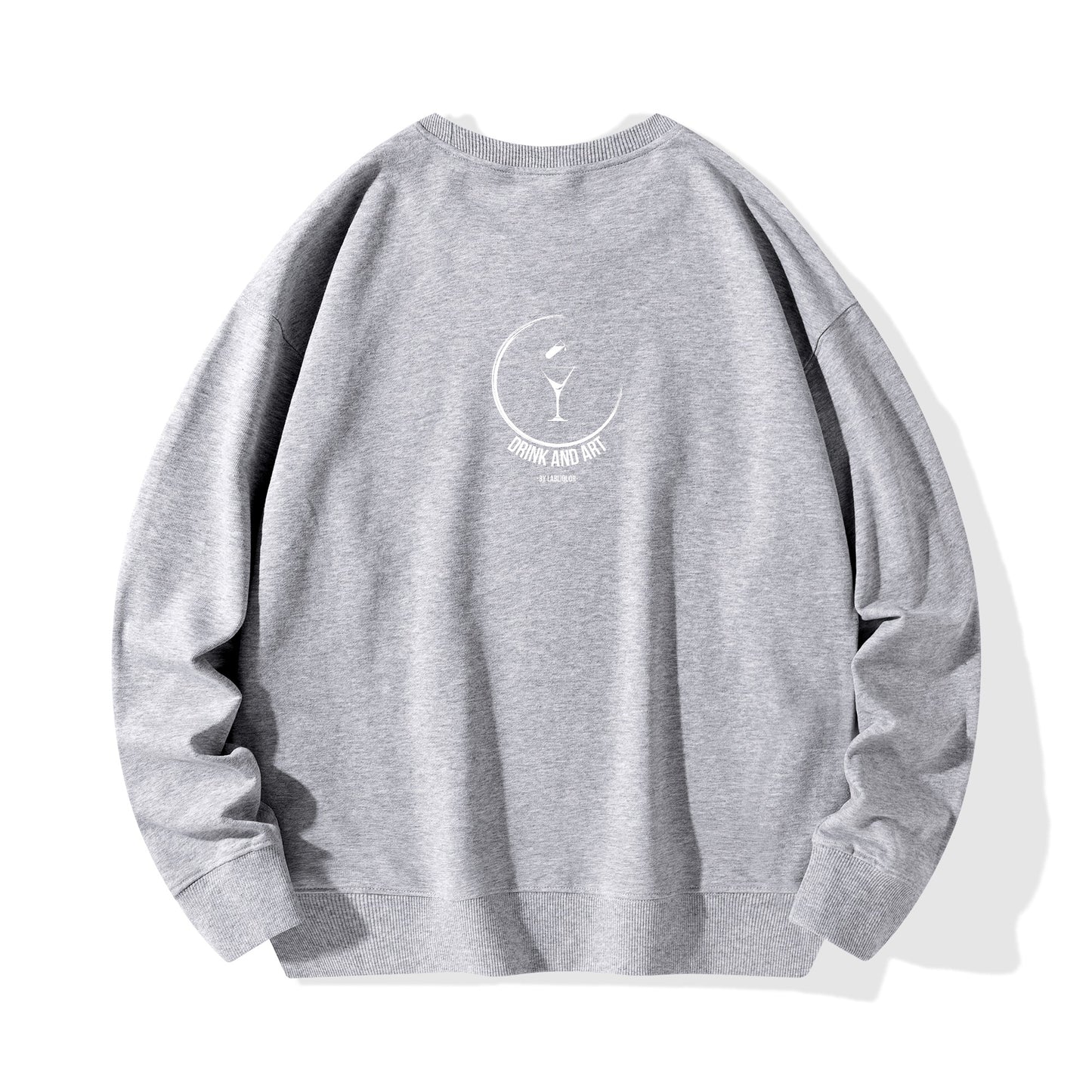 Sweatershirt Cotton let the evening be-gin DrinkandArt