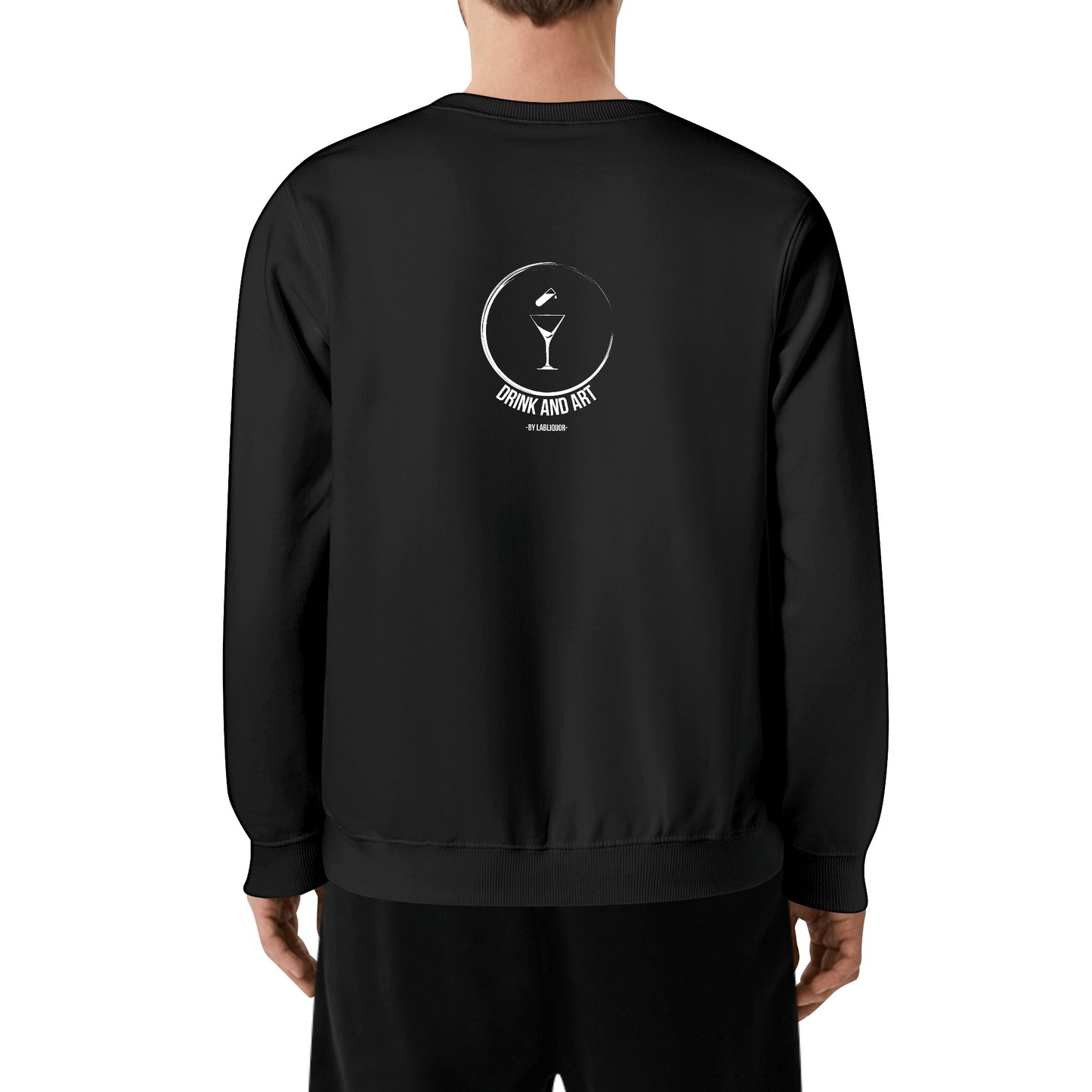 Sweatershirt Cotton let the evening be-gin DrinkandArt