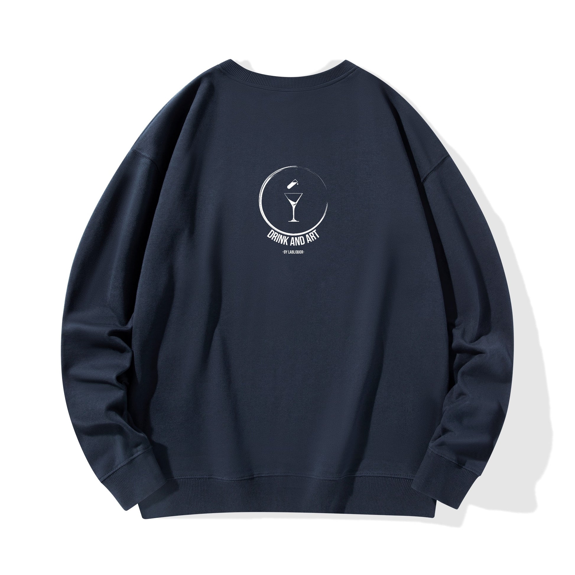 Sweatershirt Cotton let the evening be-gin DrinkandArt