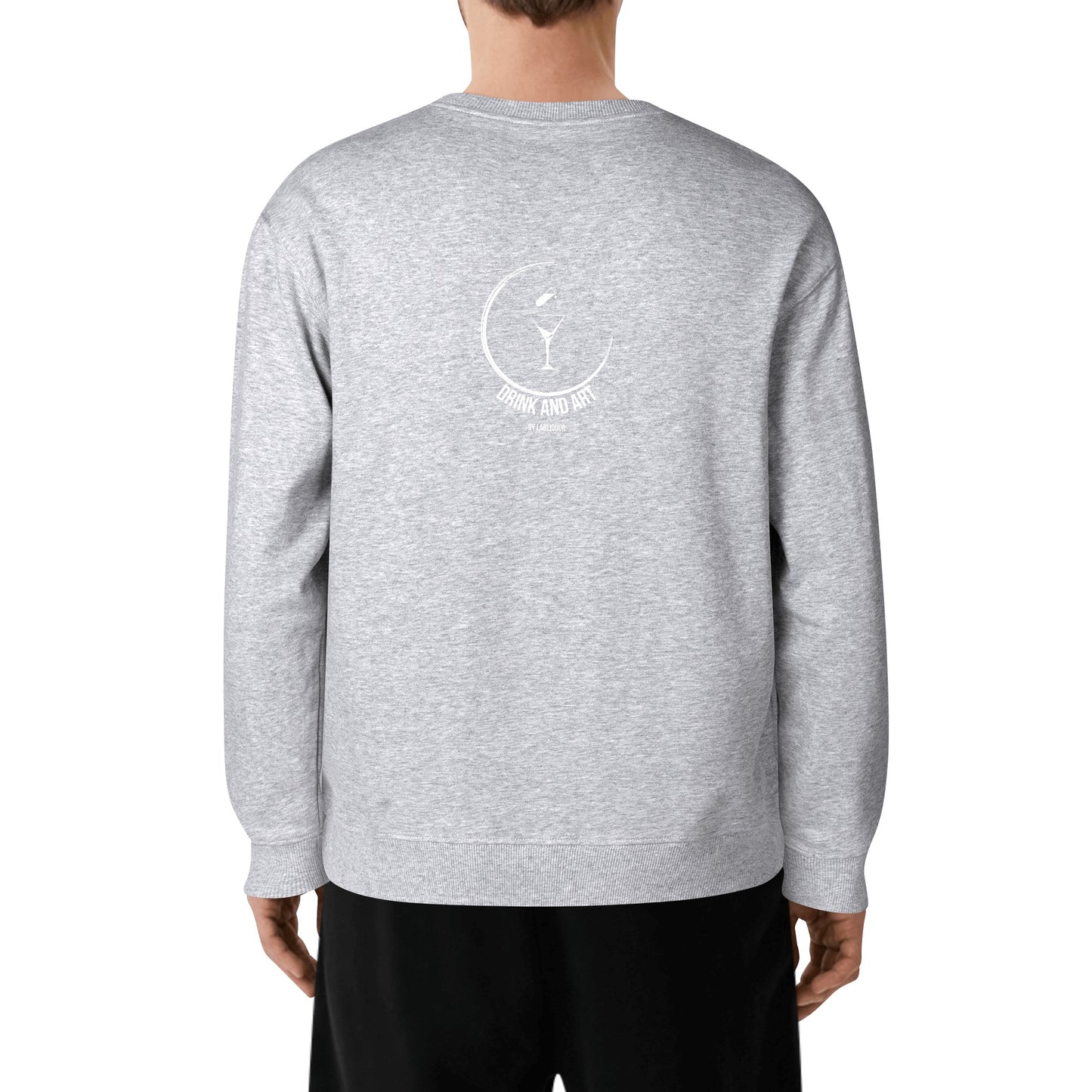 Sweatershirt Cotton let the evening be-gin DrinkandArt