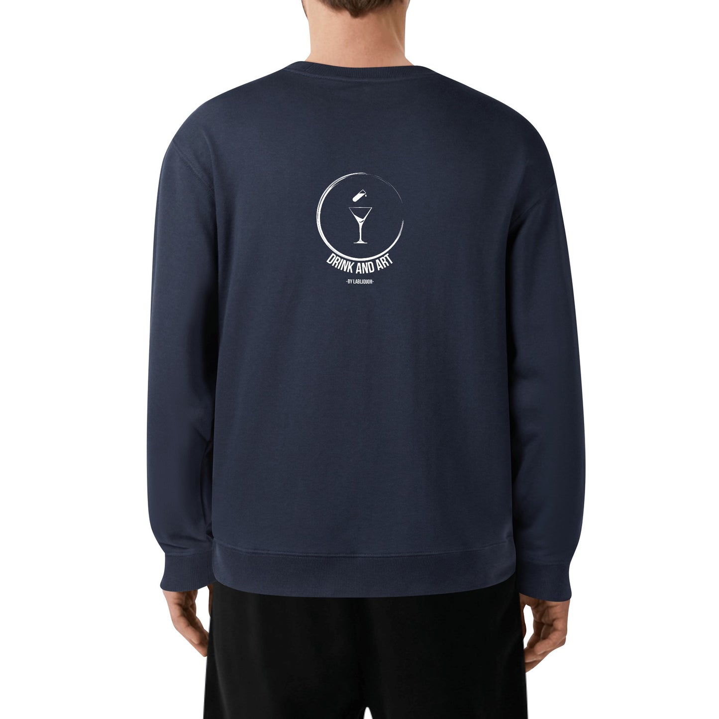 Sweatershirt Cotton let the evening be-gin DrinkandArt