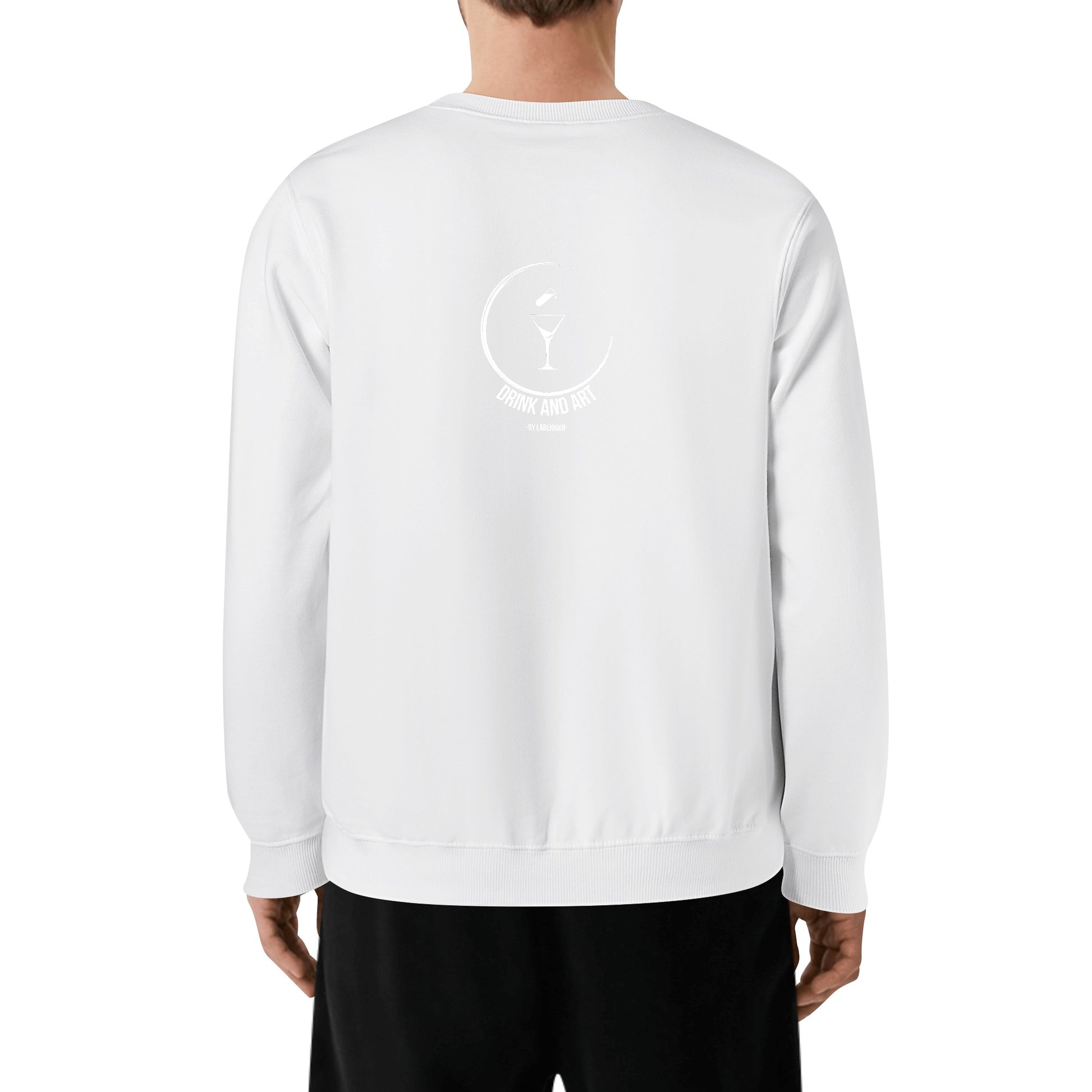 Sweatershirt Cotton let the evening be-gin DrinkandArt